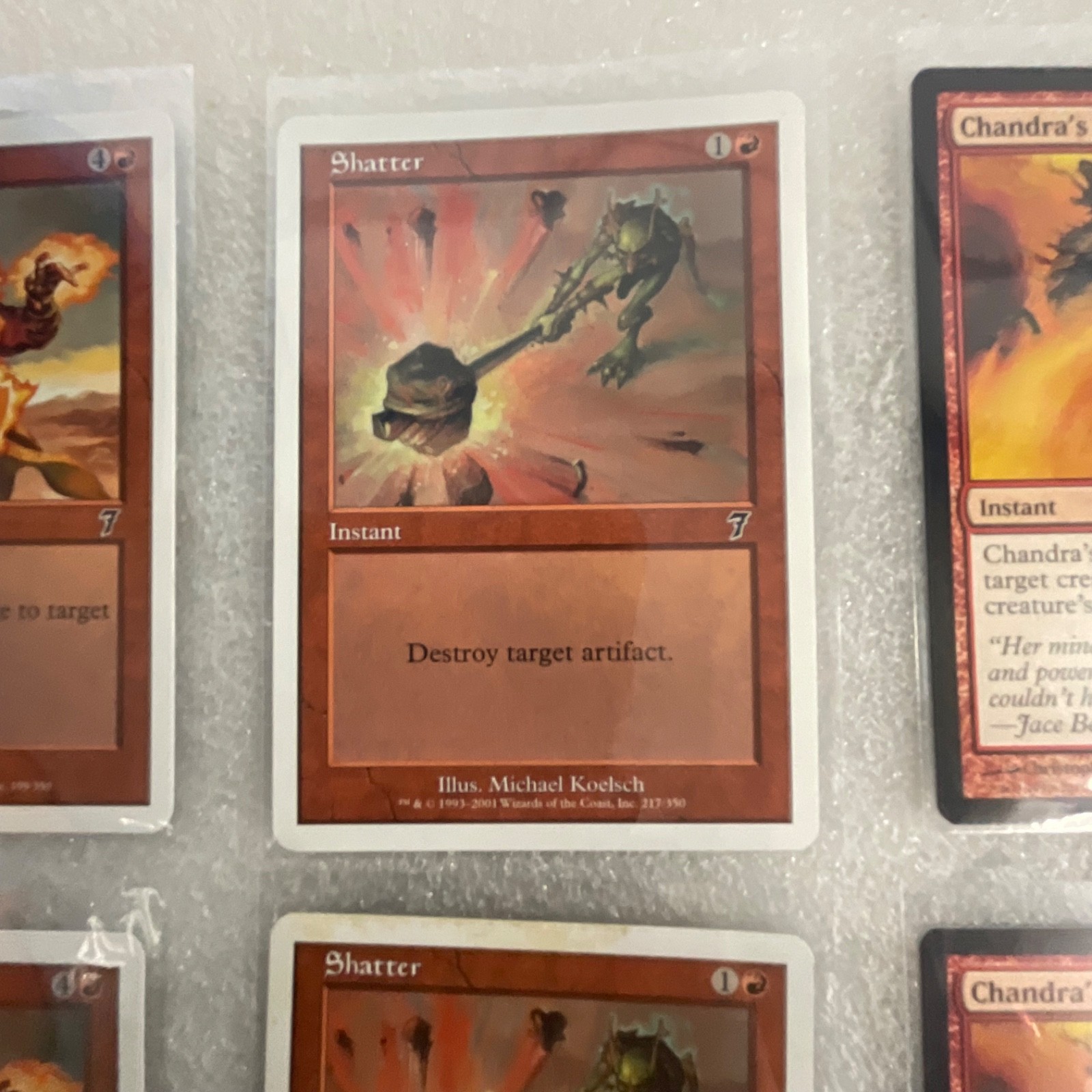 MTG 20 Card Red Lot Mixed 7ED 8ED M11 Chandra’s Outrage - Image 11