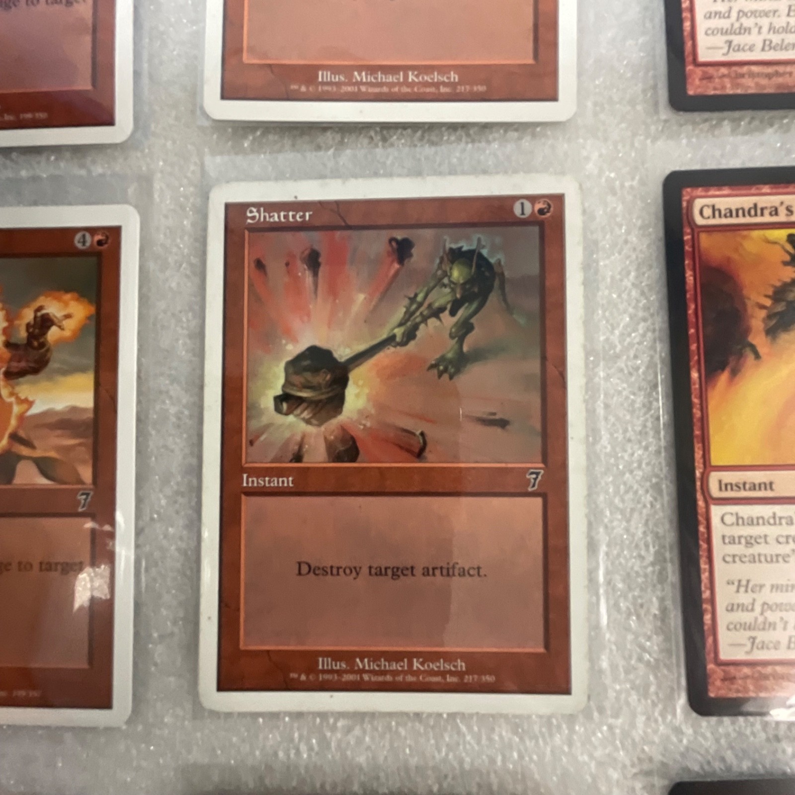 MTG 20 Card Red Lot Mixed 7ED 8ED M11 Chandra’s Outrage - Image 13