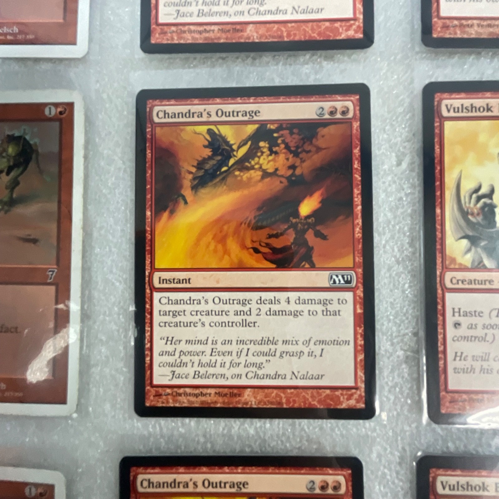 MTG 20 Card Red Lot Mixed 7ED 8ED M11 Chandra’s Outrage - Image 16