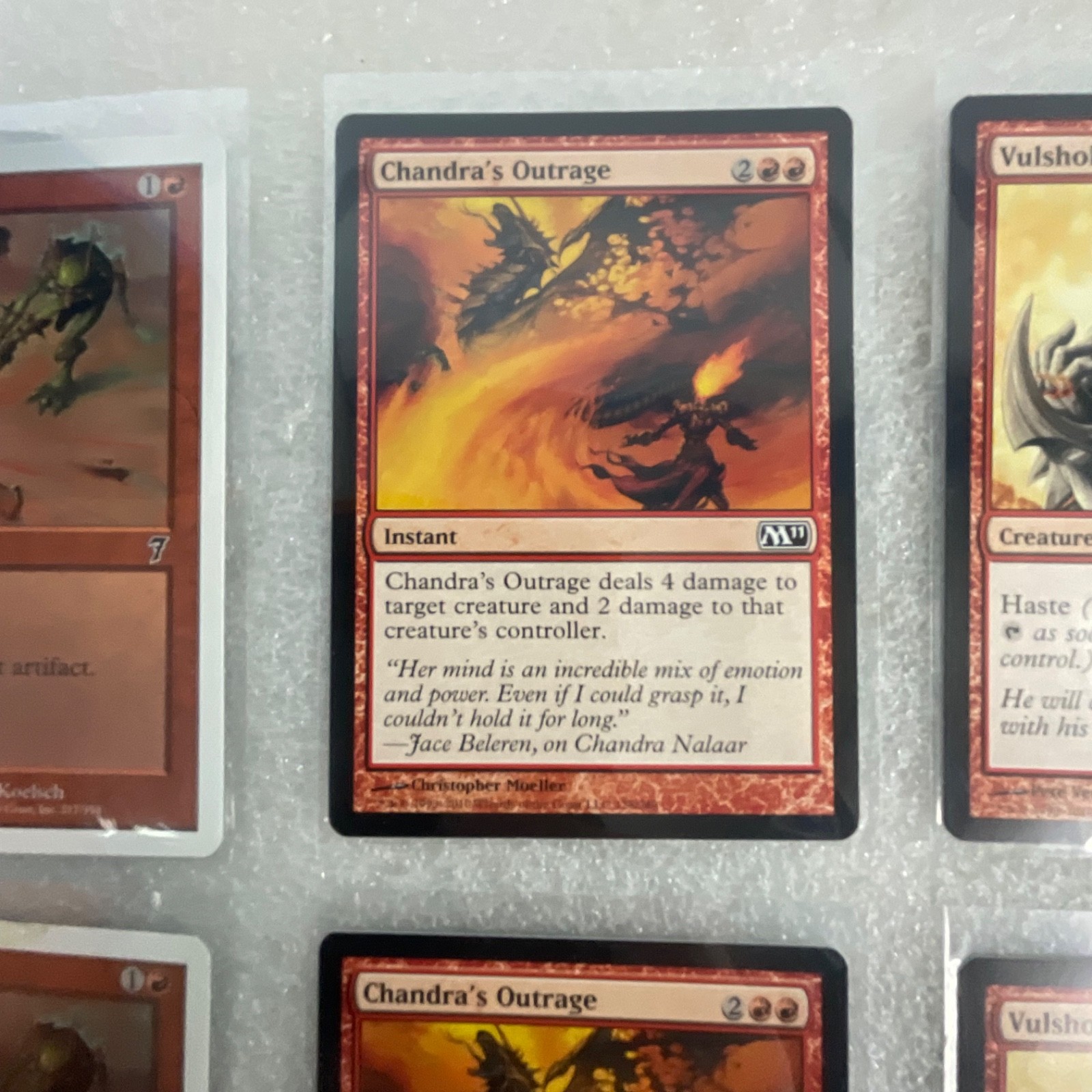 MTG 20 Card Red Lot Mixed 7ED 8ED M11 Chandra’s Outrage - Image 18