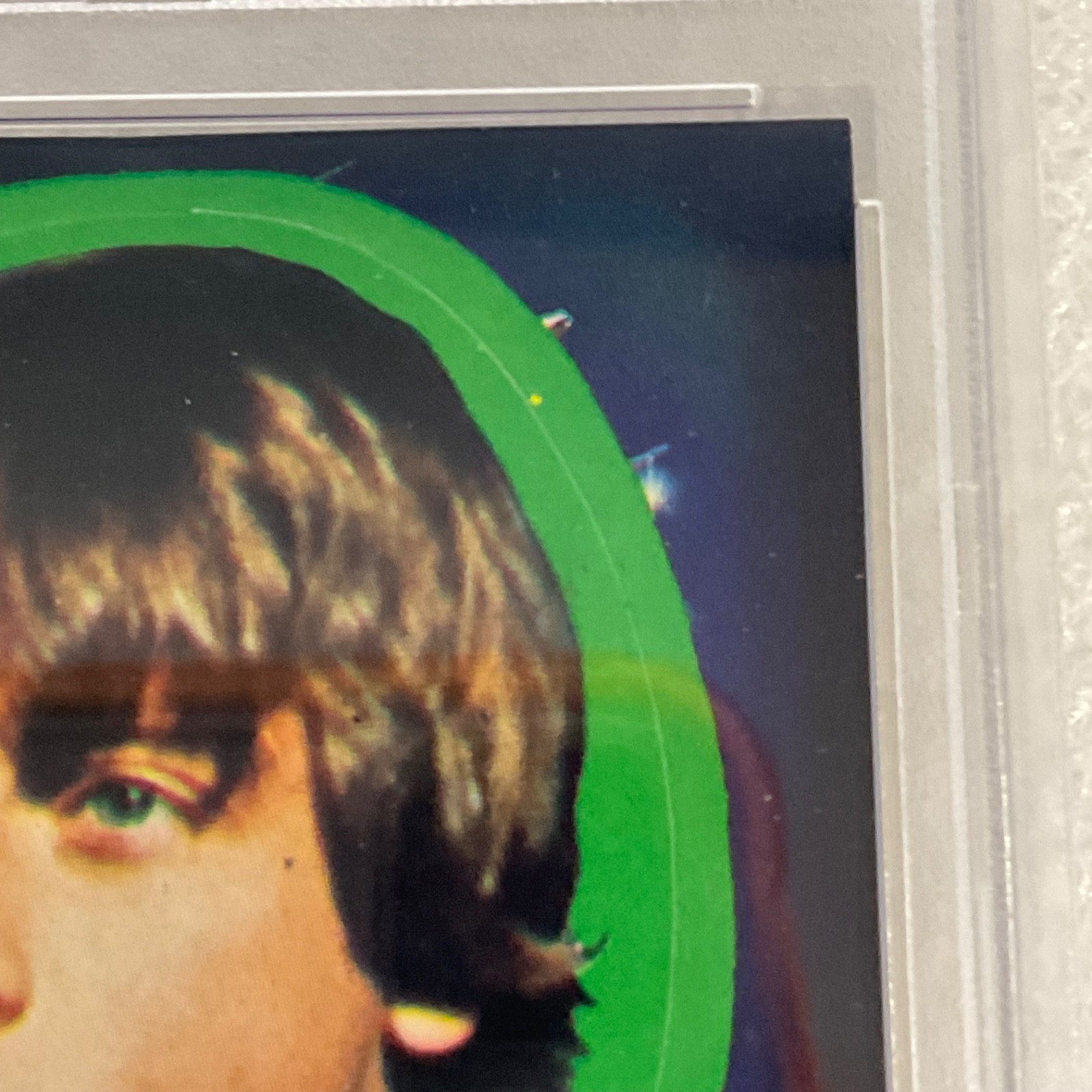 Star Wars 1977 Luke Skywalker Sticker Card #1 PSA 4 CERT#76640516 - Image 5