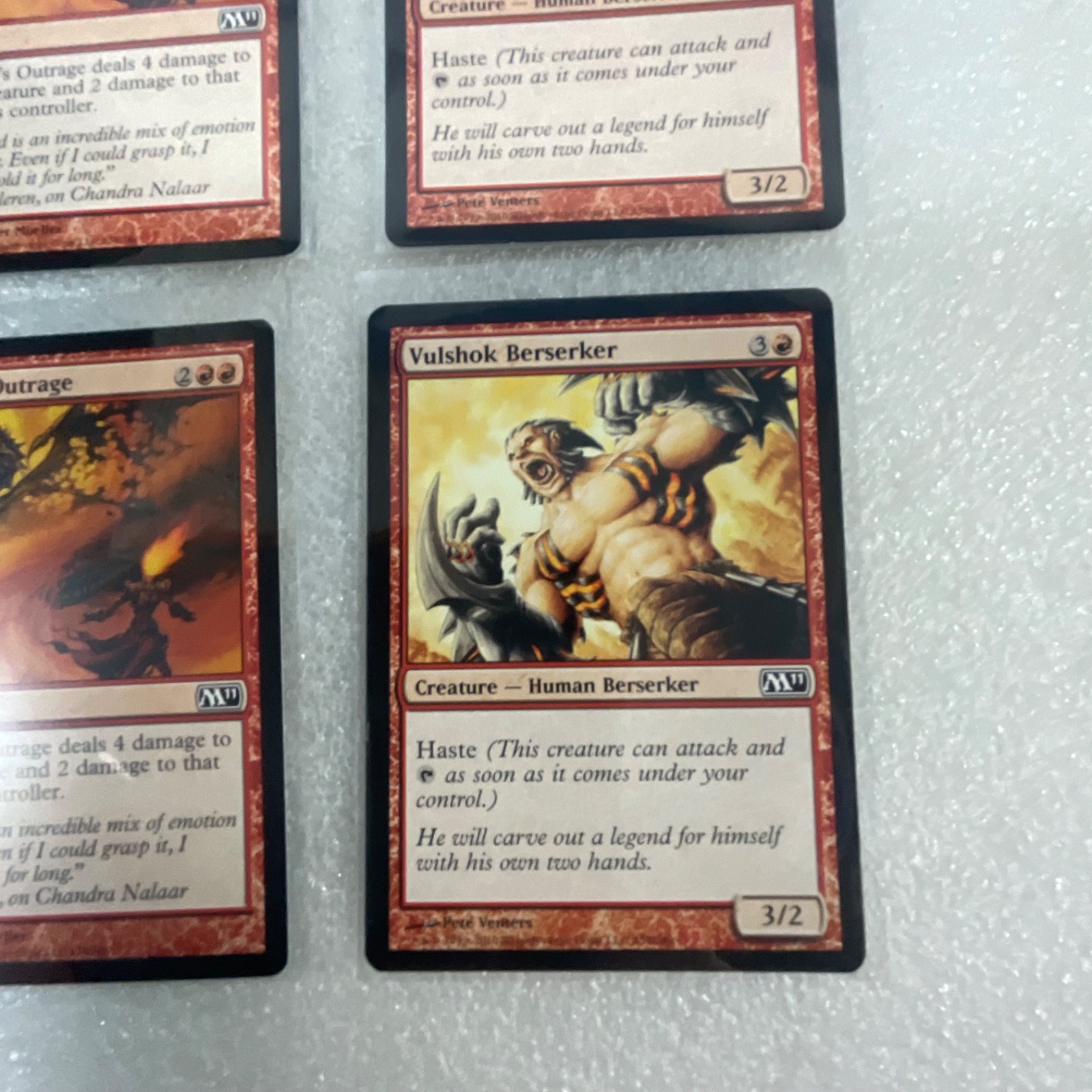 MTG 20 Card Red Lot Mixed 7ED 8ED M11 Chandra’s Outrage - Image 22