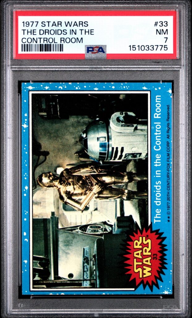 Star Wars 1977 Droids in Control Room #33 PSA 7 CERT#151033775 - Image 1