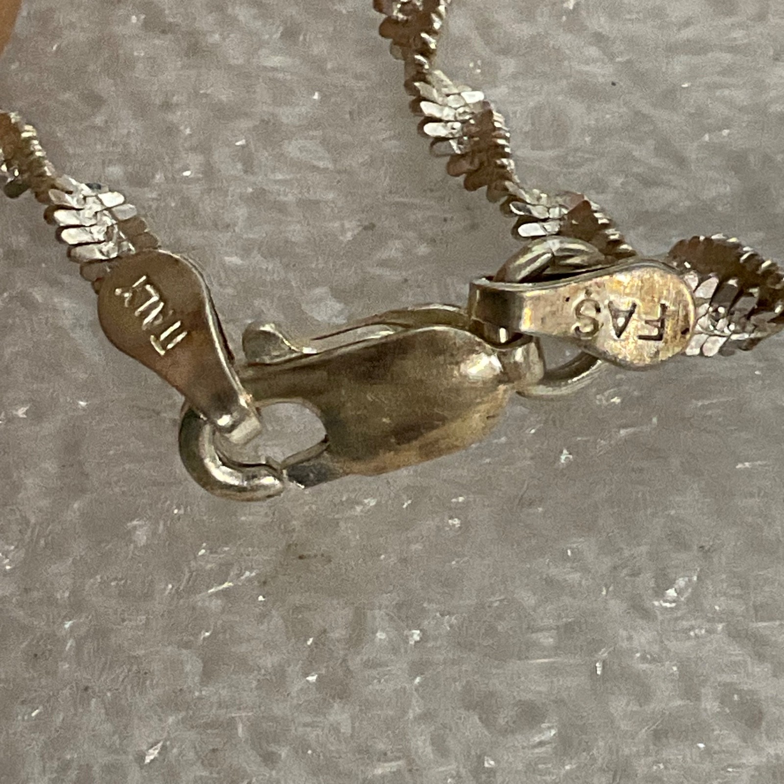 18in Italy FAS 925 Sterling Silver Diamond Cut Rope Chain Necklace 5.08g - Image 12