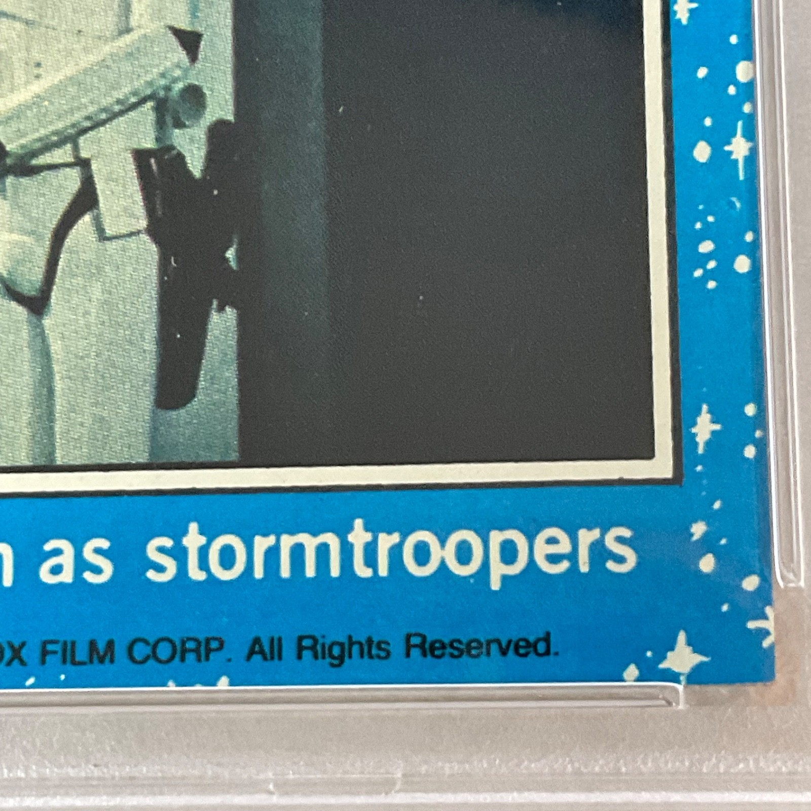 1977 Star Wars Luke Han Stormtroopers #35 PSA 8 OC CERT#151033776 - Image 11