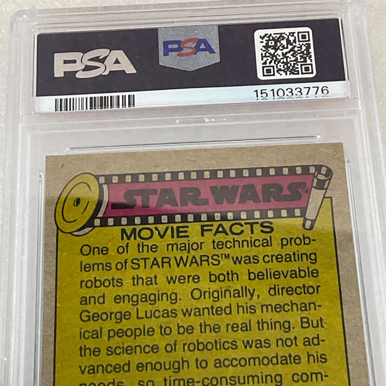 1977 Star Wars Luke Han Stormtroopers #35 PSA 8 OC CERT#151033776 - Image 14