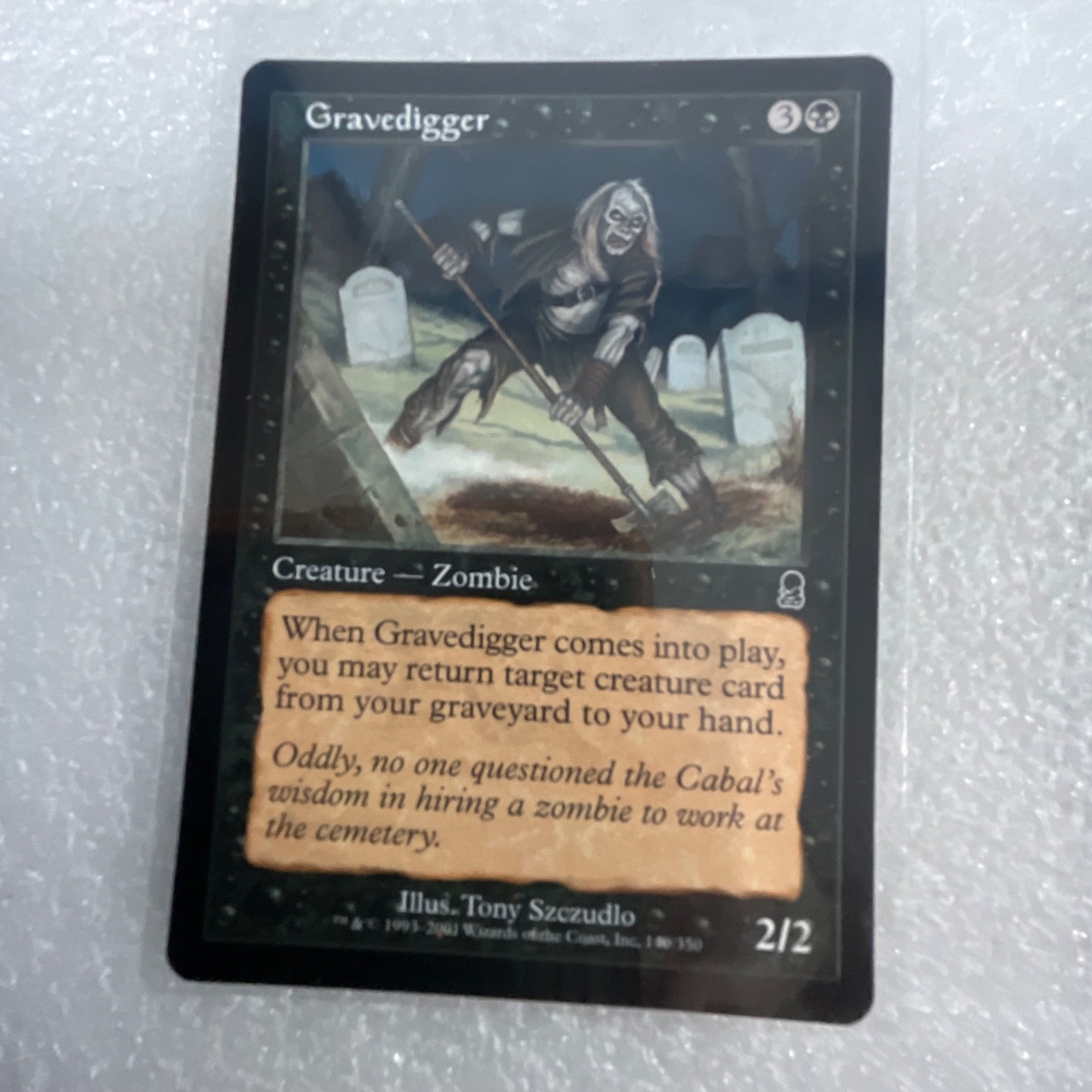 MTG 20 Card Black Lot Gravedigger Hollow Dogs Howl Mixed Sets - Image 6