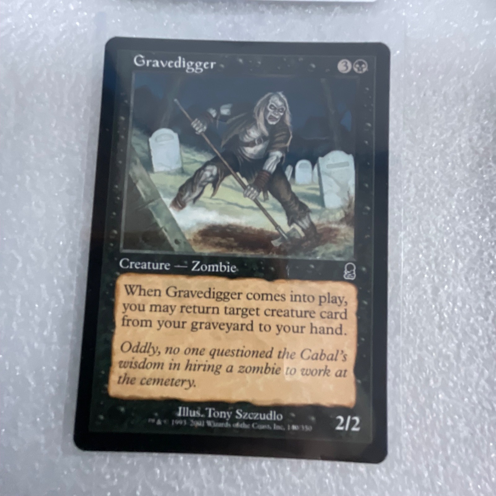 MTG 20 Card Black Lot Gravedigger Hollow Dogs Howl Mixed Sets - Image 5