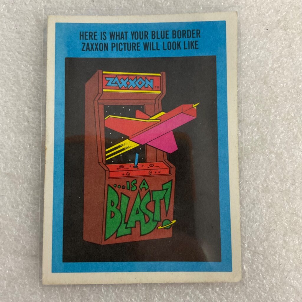 1983 Topps Video City Zaxxon Mini Puzzle Sticker Lot of 5 Sega - Image 1