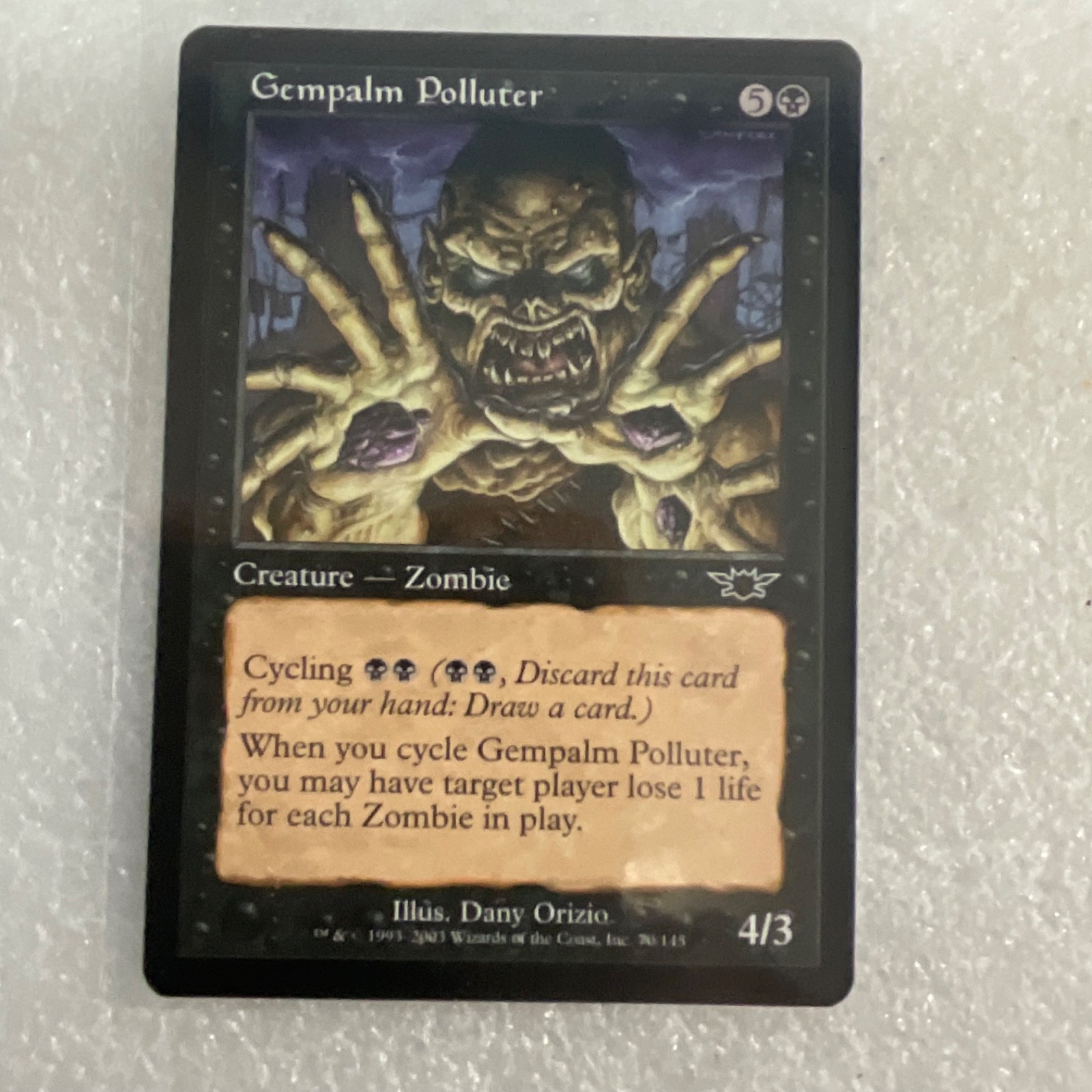MTG 20 Card Zombie Lot Gravedigger Gluttonous Mixed Sets - Image 7