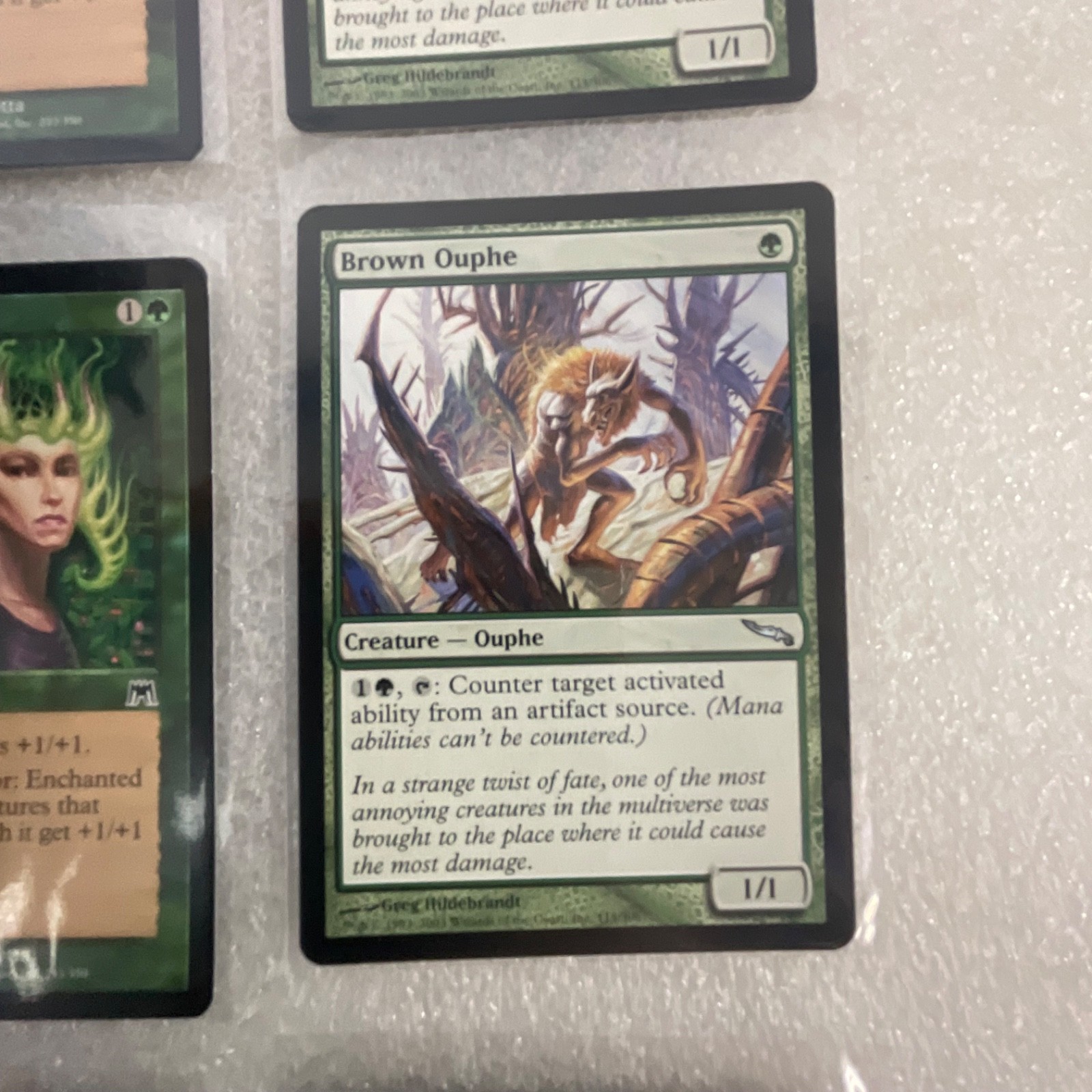 MTG 20 Card Green Lot Garruk's Companion Lone Wolf Crown of Vigor Mixed - Image 20