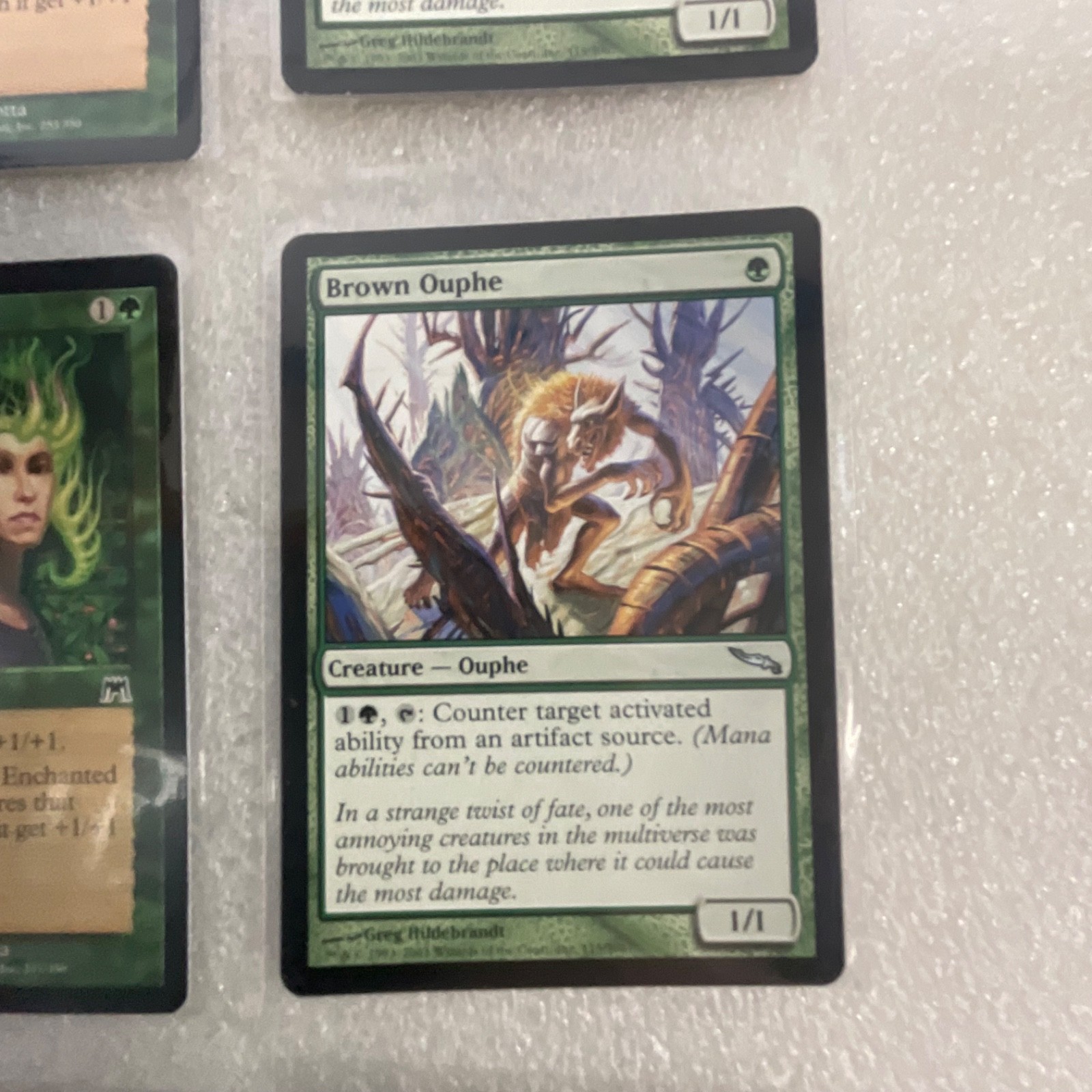 MTG 20 Card Green Lot Garruk's Companion Lone Wolf Crown of Vigor Mixed - Image 21