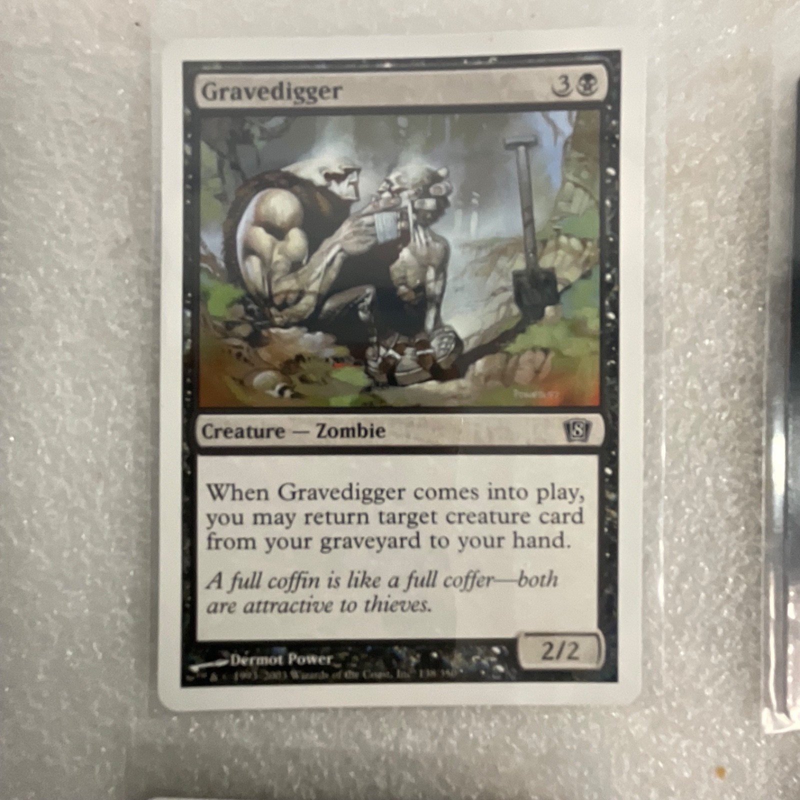 MTG 20 Card Black Lot Gravedigger Gluttonous Zombie Mixed Sets - Image 11