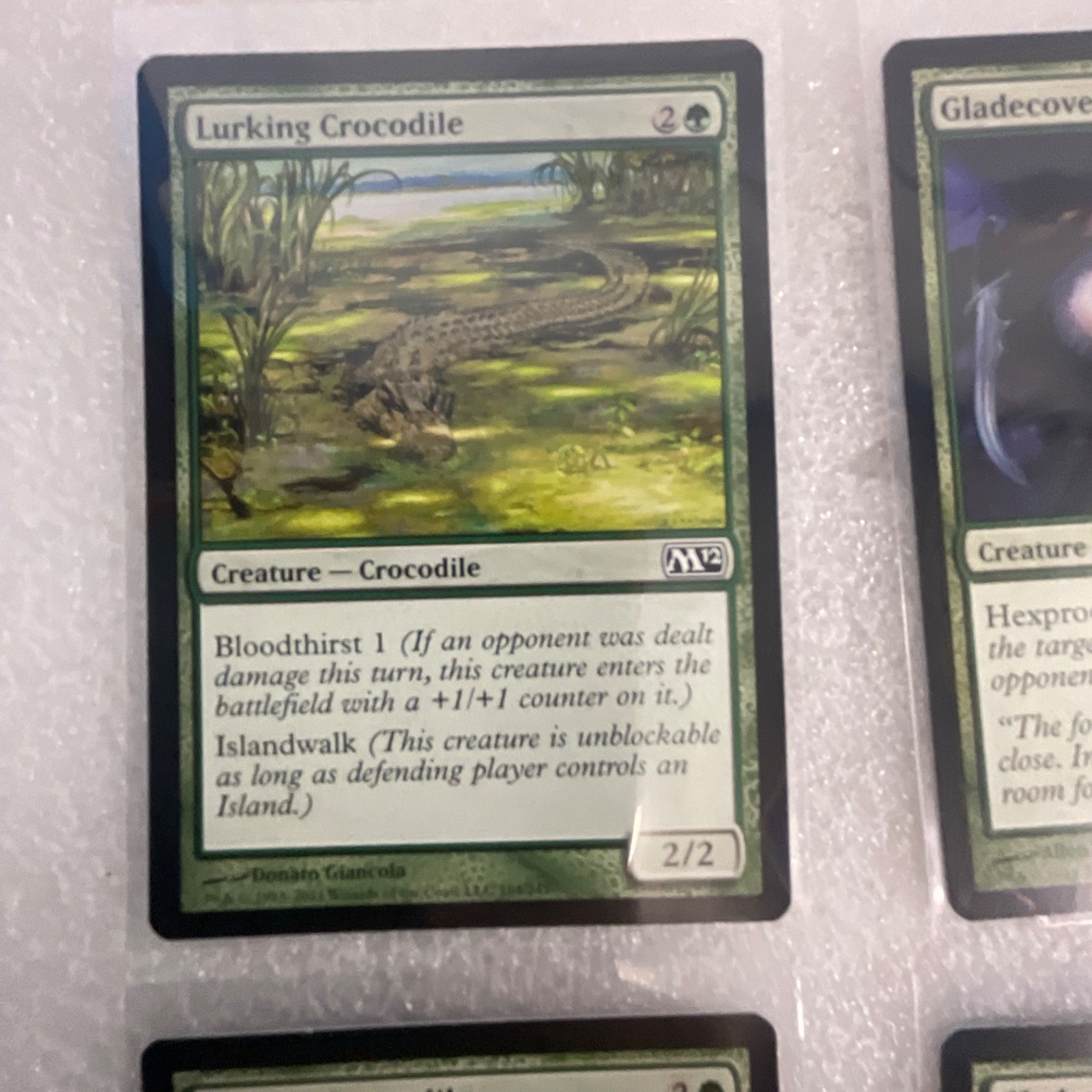MTG 20 Card Green Lot M12 Garruk's Companion Giant Spider Gladecover Scout - Image 3