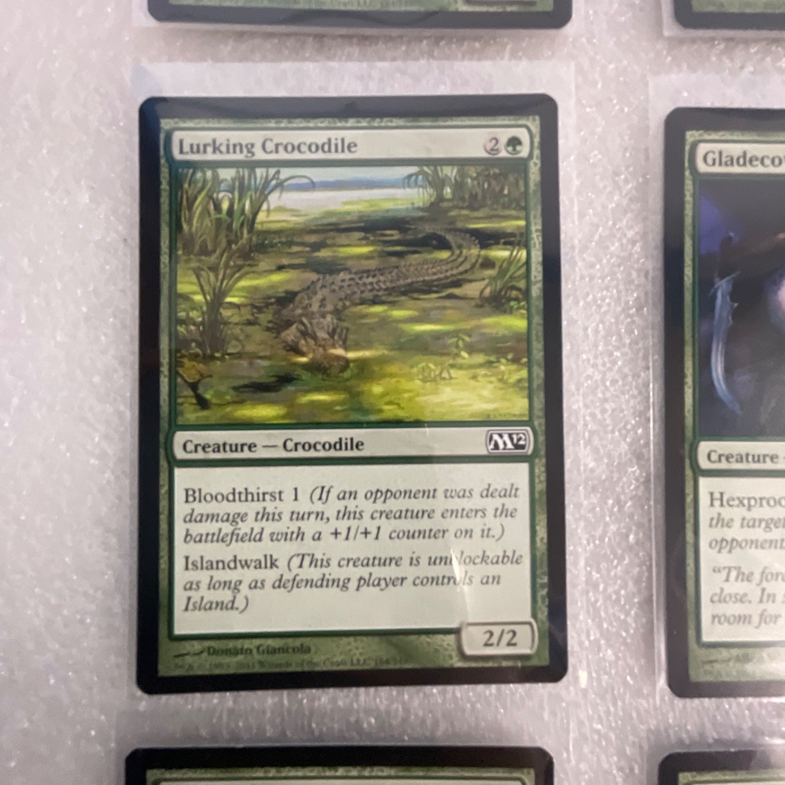MTG 20 Card Green Lot M12 Garruk's Companion Giant Spider Gladecover Scout - Image 4