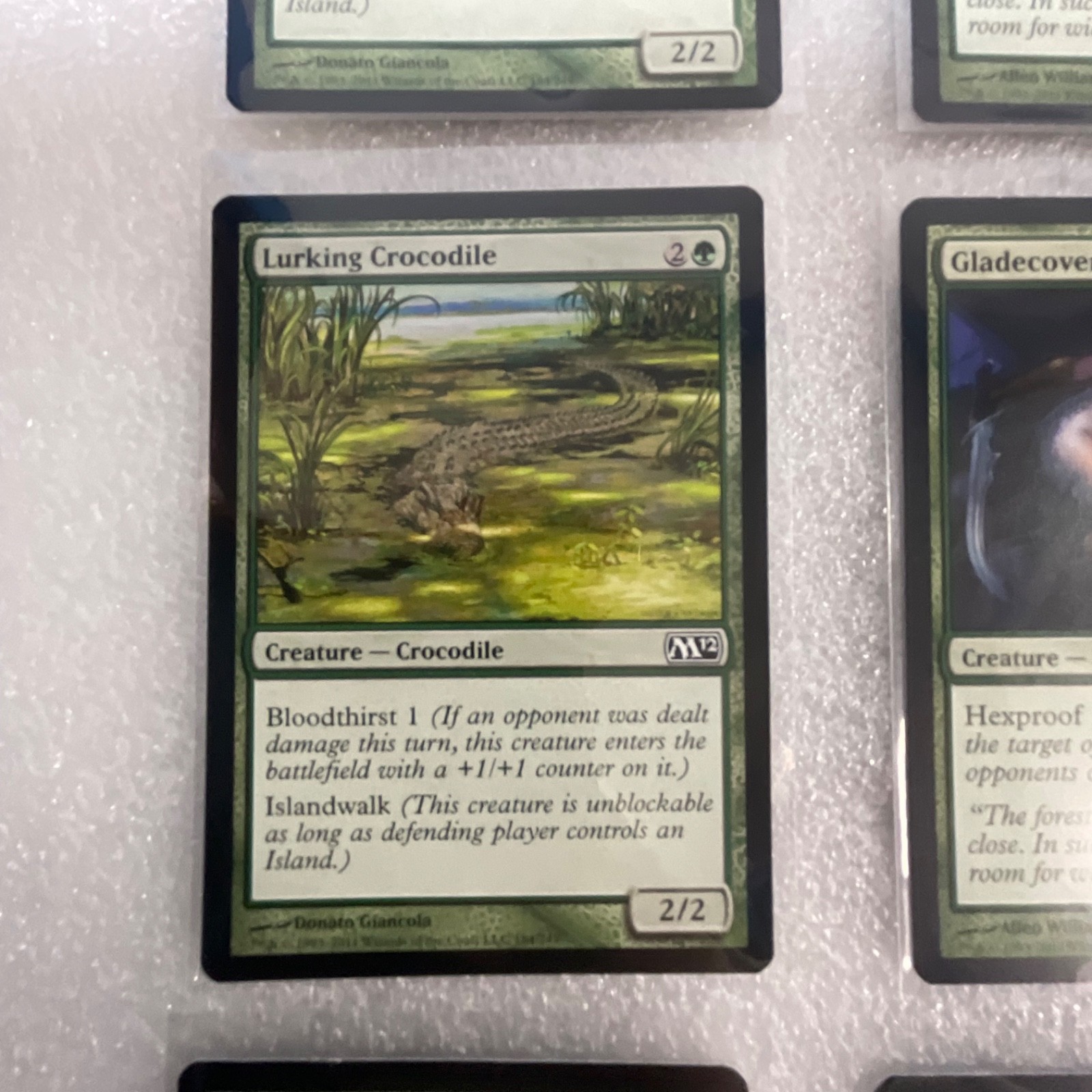 MTG 20 Card Green Lot M12 Garruk's Companion Giant Spider Gladecover Scout - Image 5