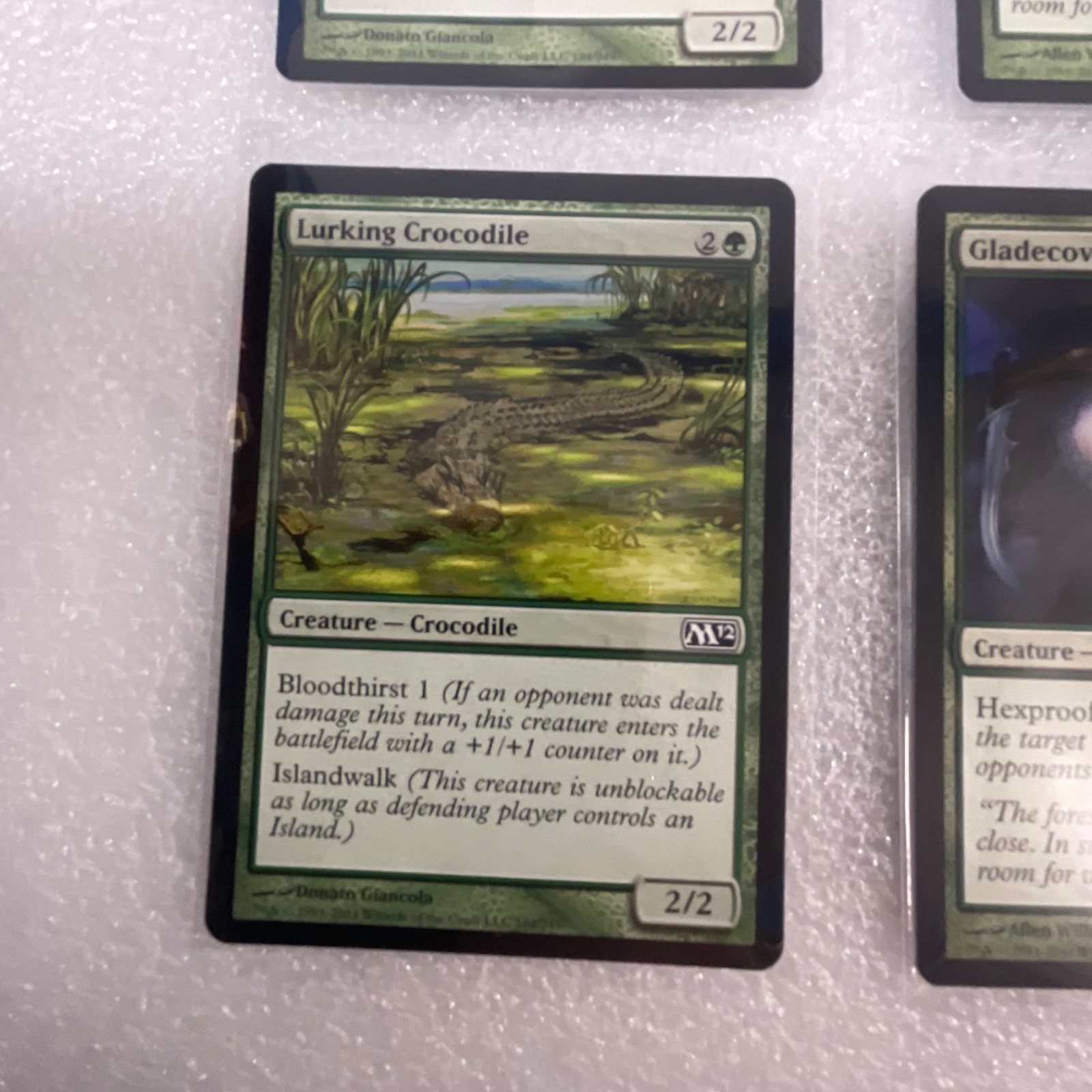 MTG 20 Card Green Lot M12 Garruk's Companion Giant Spider Gladecover Scout - Image 6