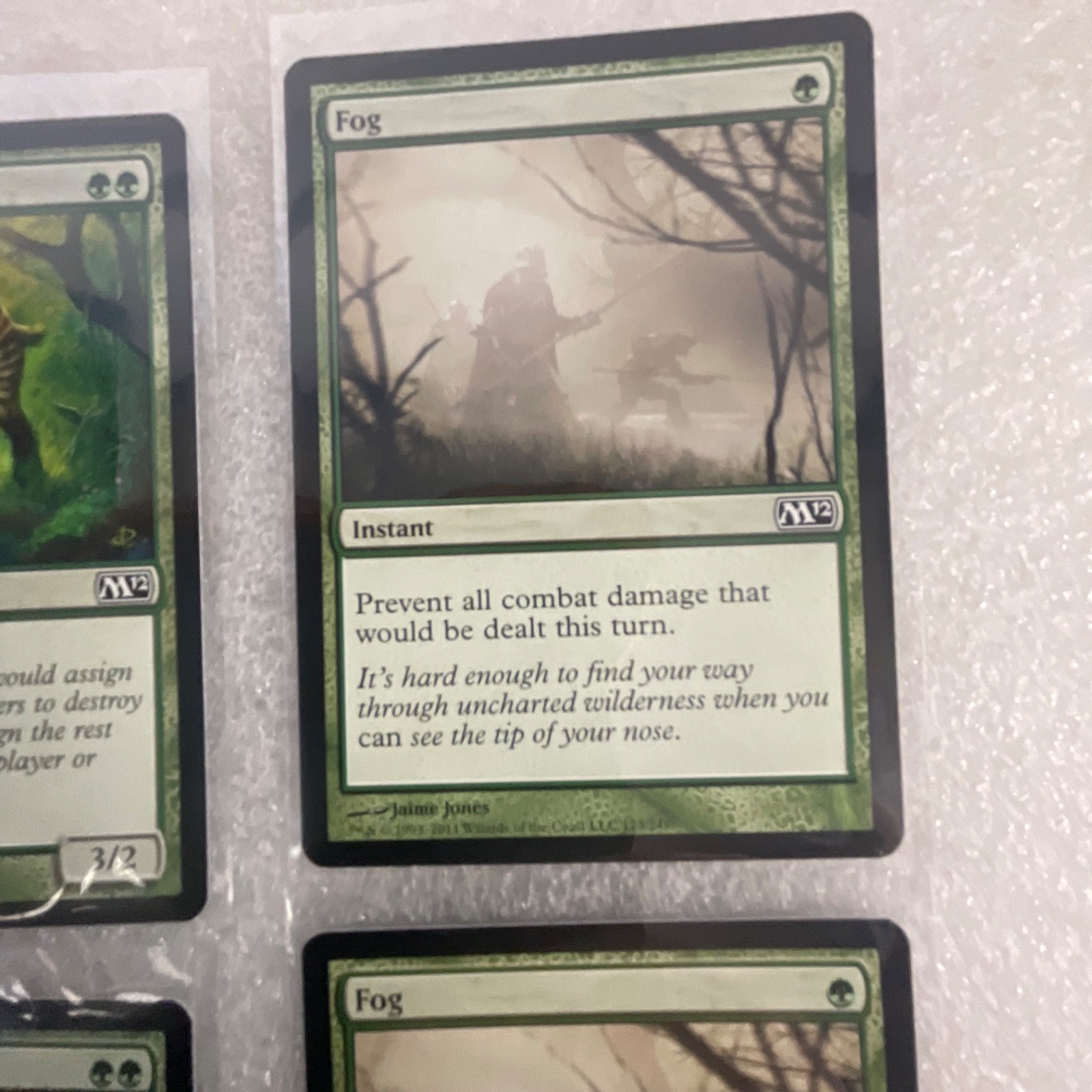 MTG 20 Card Green Lot M12 Garruk's Companion Giant Spider Gladecover Scout - Image 19