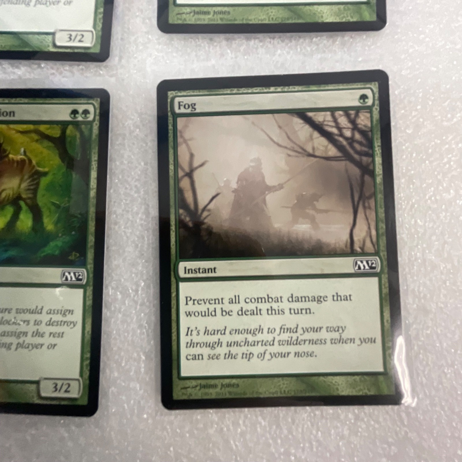 MTG 20 Card Green Lot M12 Garruk's Companion Giant Spider Gladecover Scout - Image 22