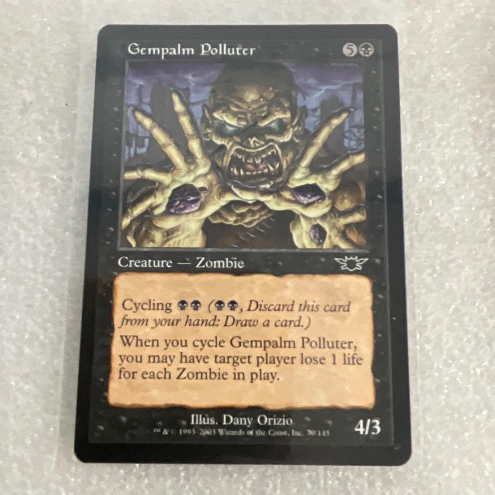 MTG 20 Card Black Lot Gempalm Polluter Ghastly Demise Mixed Sets - Image 11