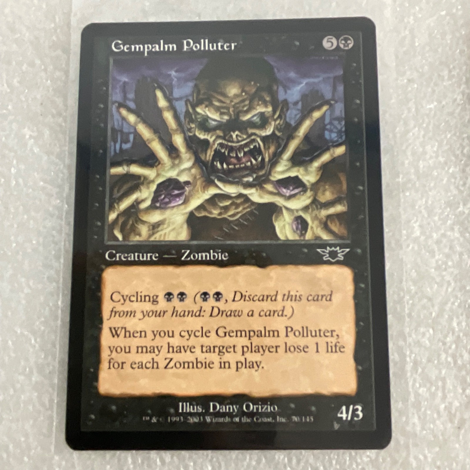 MTG 20 Card Black Lot Gempalm Polluter Ghastly Demise Mixed Sets - Image 12