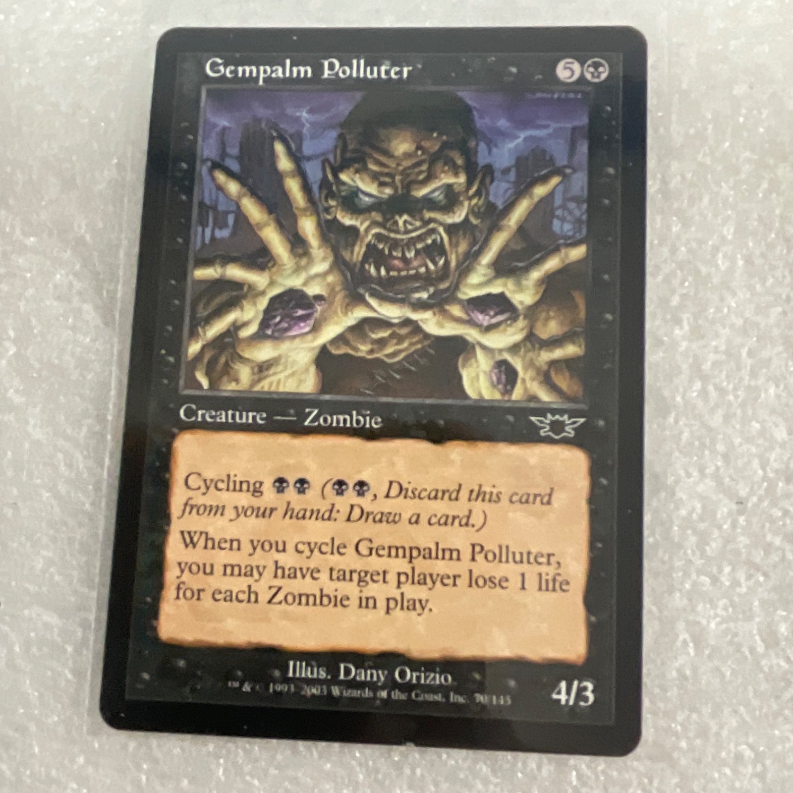 MTG 20 Card Black Lot Gempalm Polluter Ghastly Demise Mixed Sets - Image 14