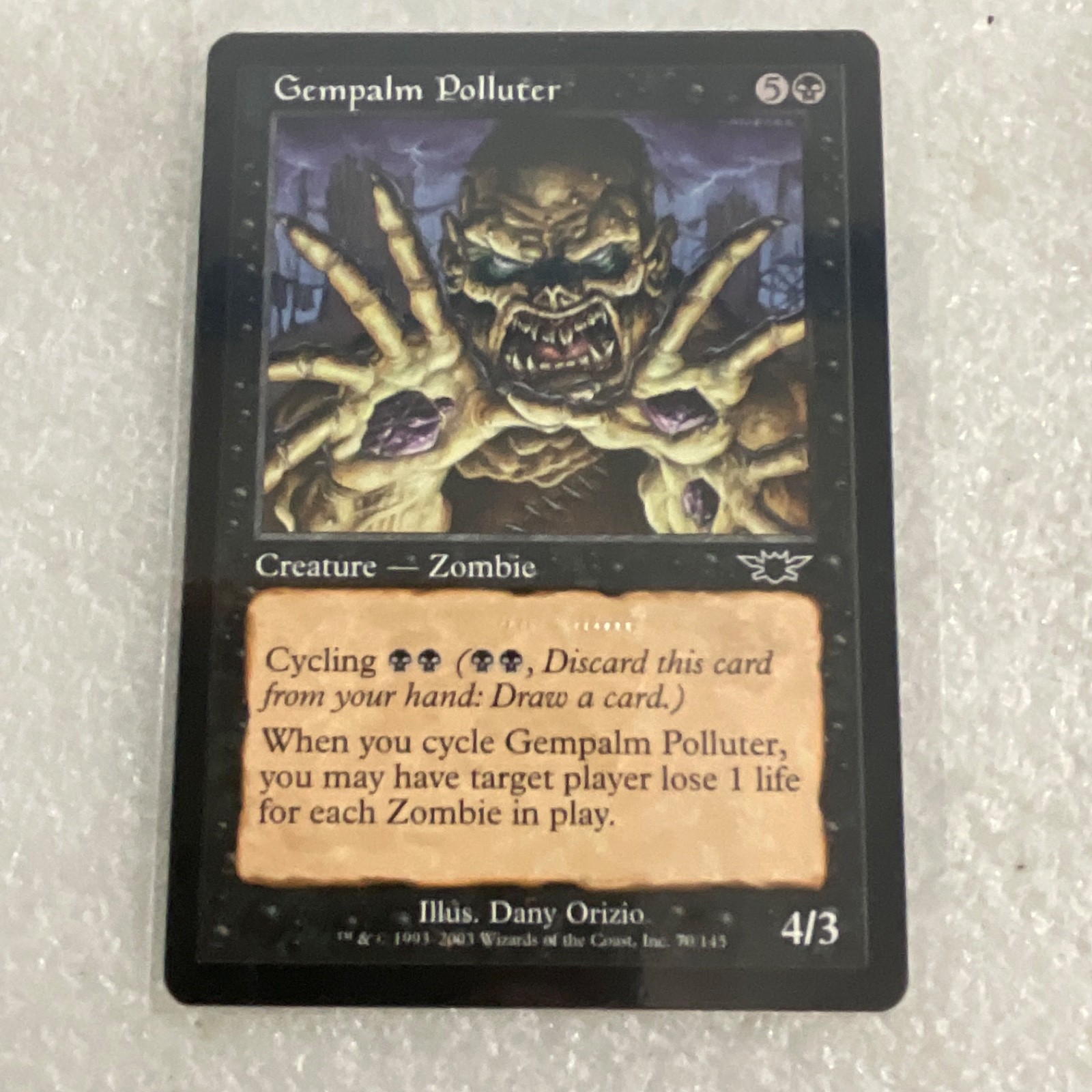 MTG 20 Card Black Lot Gempalm Polluter Ghastly Demise Mixed Sets - Image 13