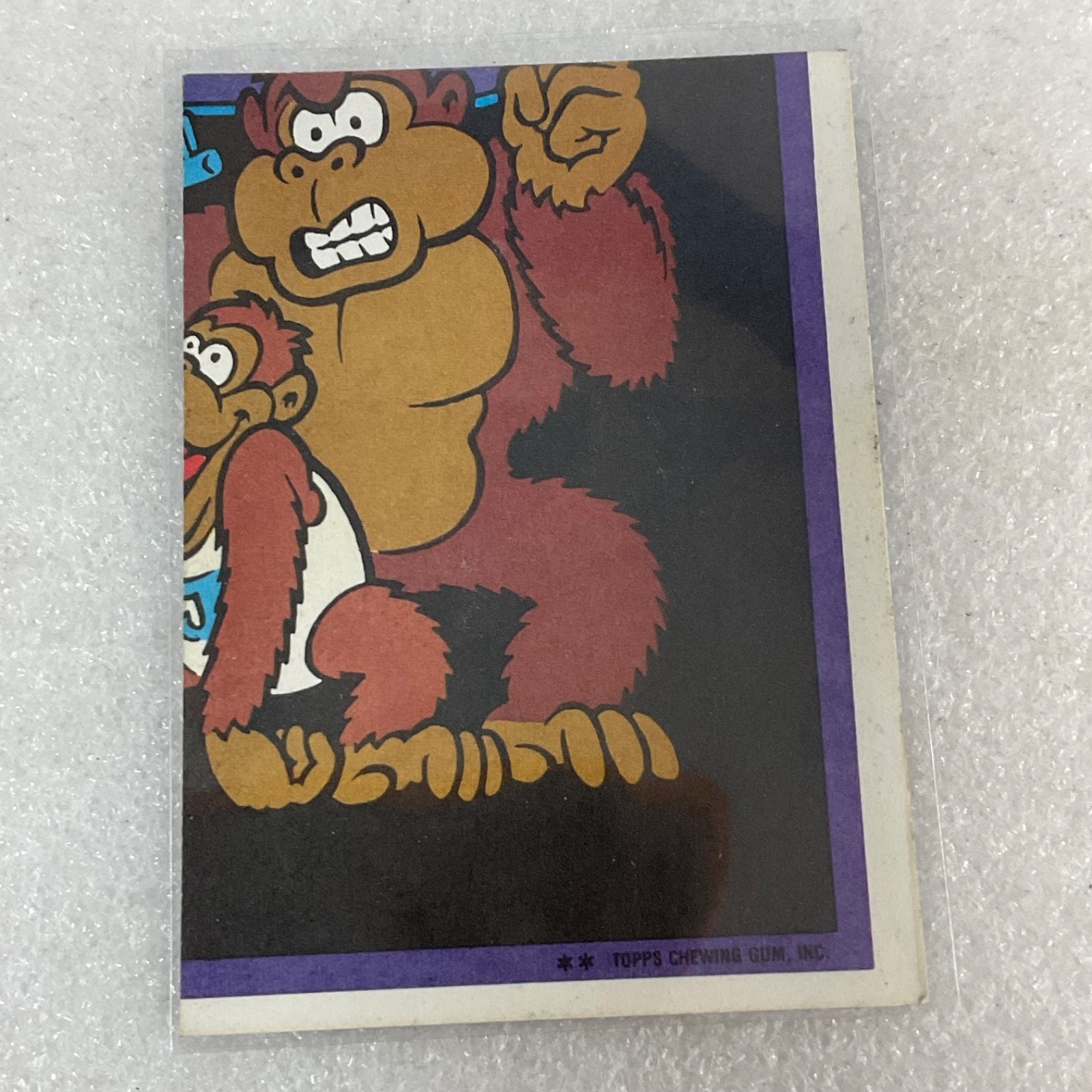 1983 Topps Video City Donkey Kong Junior Sticker Card Lot of 5 - Image 12