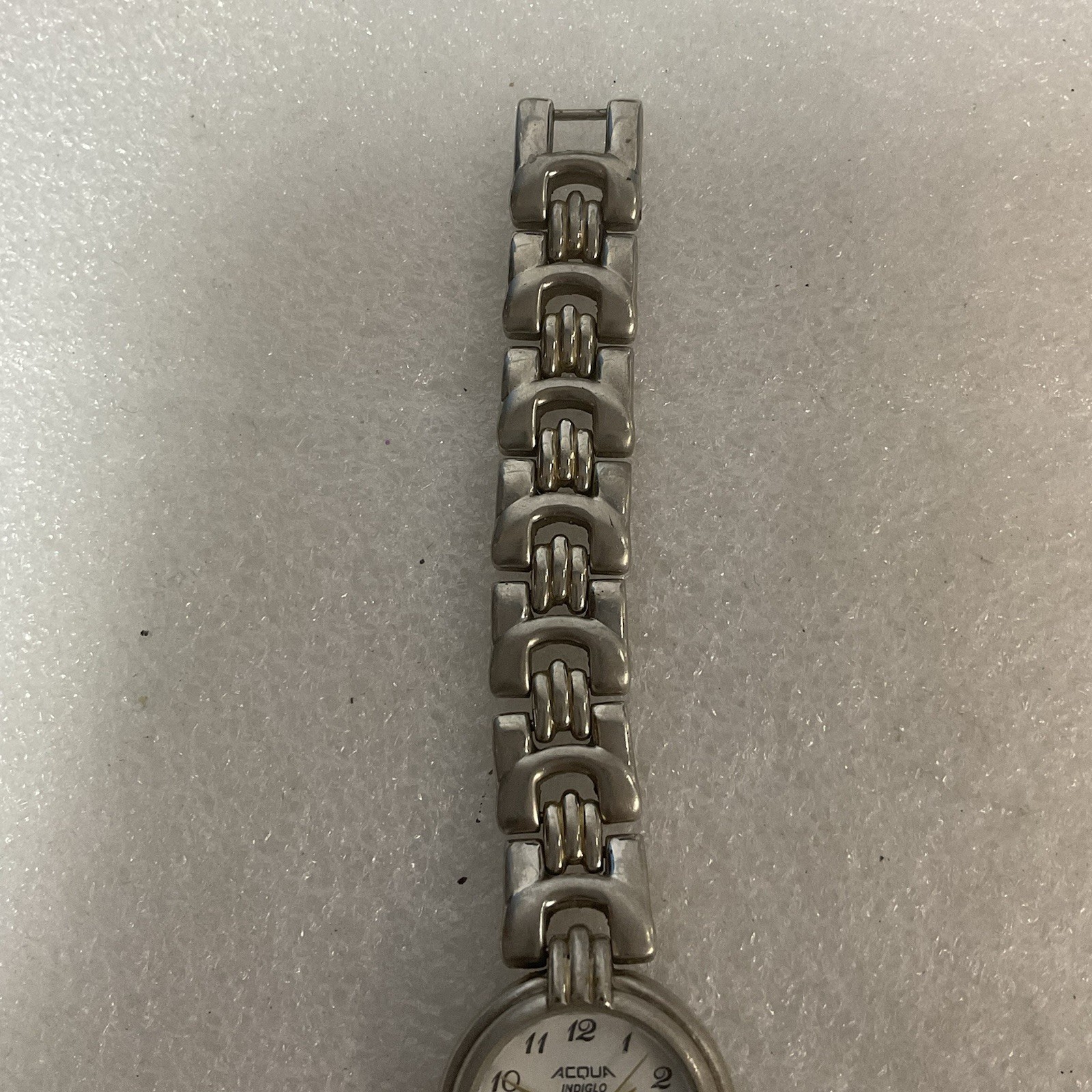 Acqua Indiglo water resistant 30 Meters M9 Silver Toned Watch - Image 11