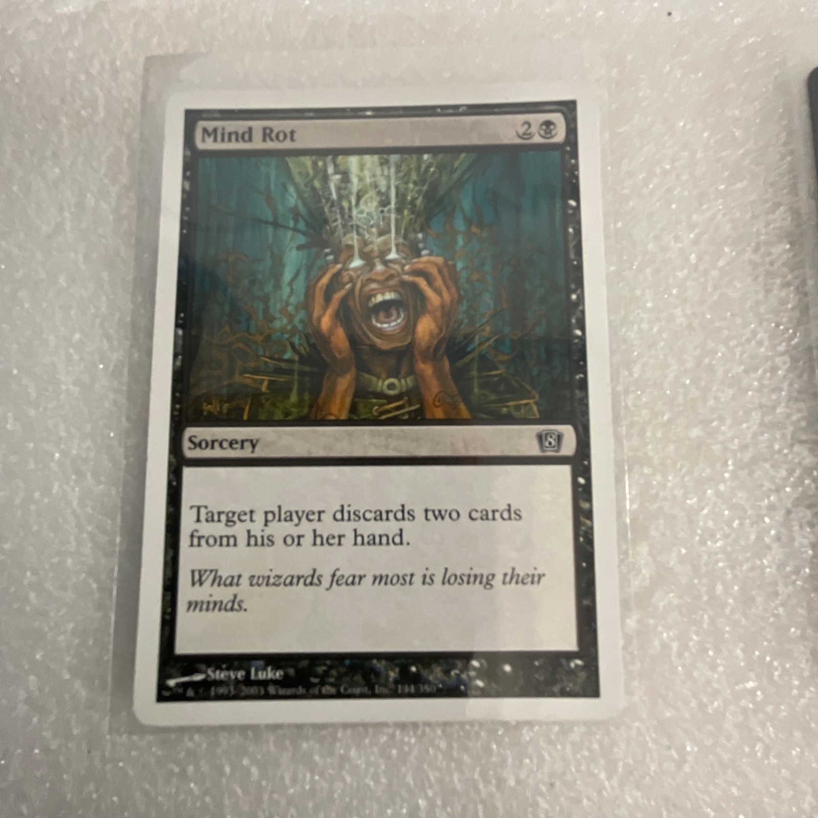 MTG 20 Card Black Lot Mind Rot Mephitic Ooze Mindstab Thrull Mixed Sets - Image 3