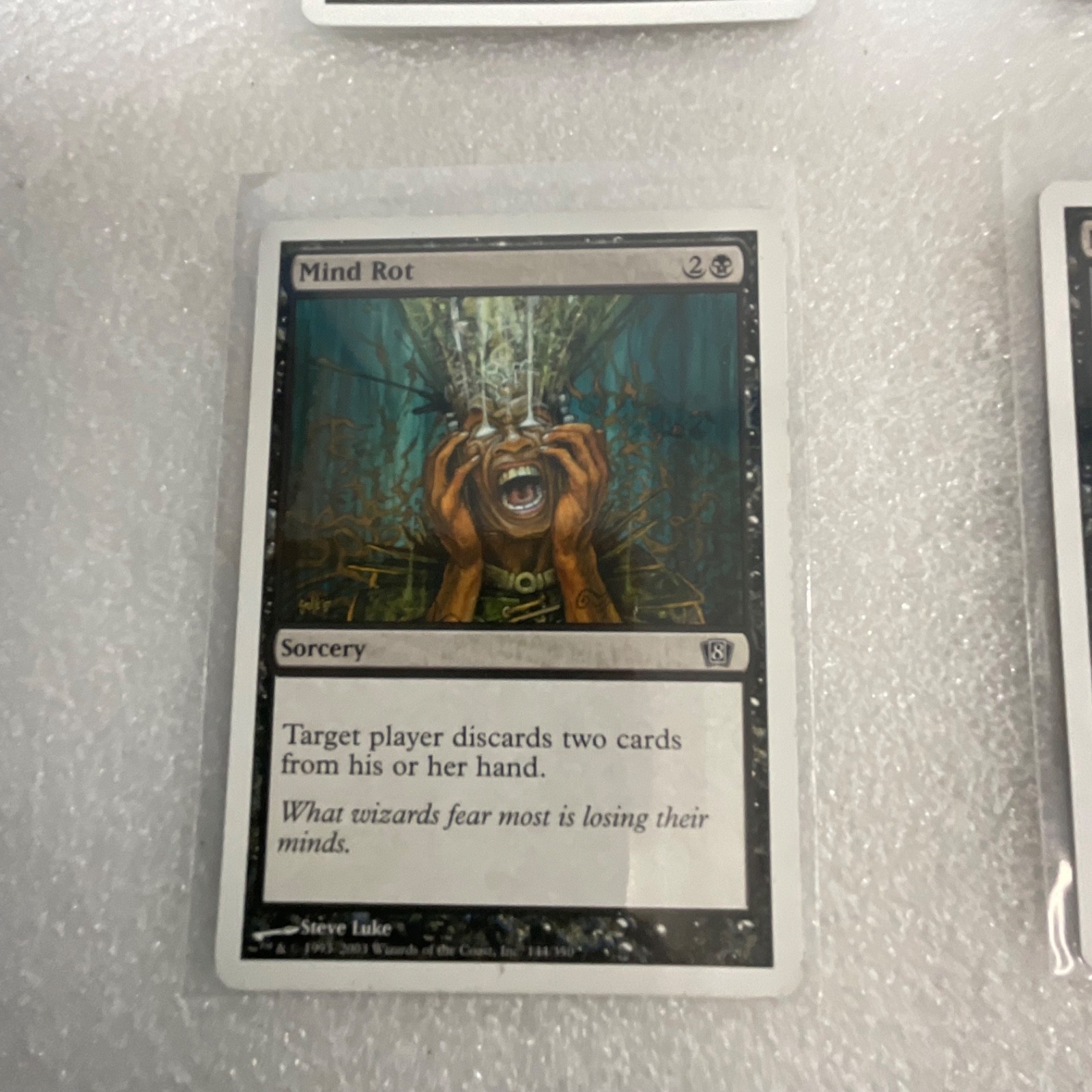 MTG 20 Card Black Lot Mind Rot Mephitic Ooze Mindstab Thrull Mixed Sets - Image 4