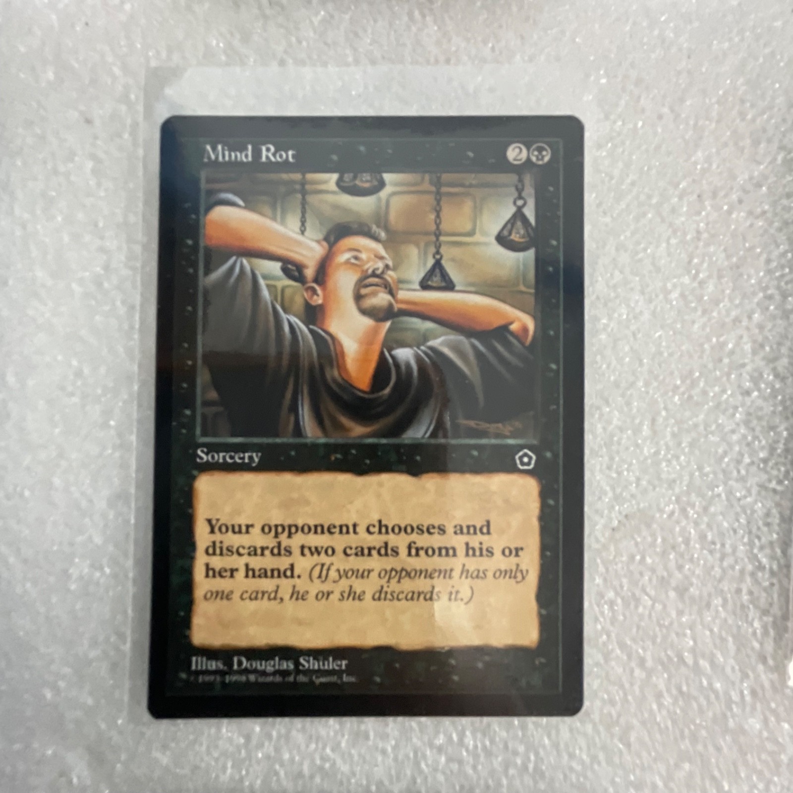 MTG 20 Card Black Lot Mind Rot Mephitic Ooze Mindstab Thrull Mixed Sets - Image 4