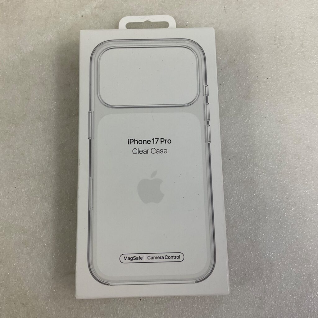 Apple iPhone 17 Pro Clear Case MagSafe Camera Control A3564 Open Box - Image 1