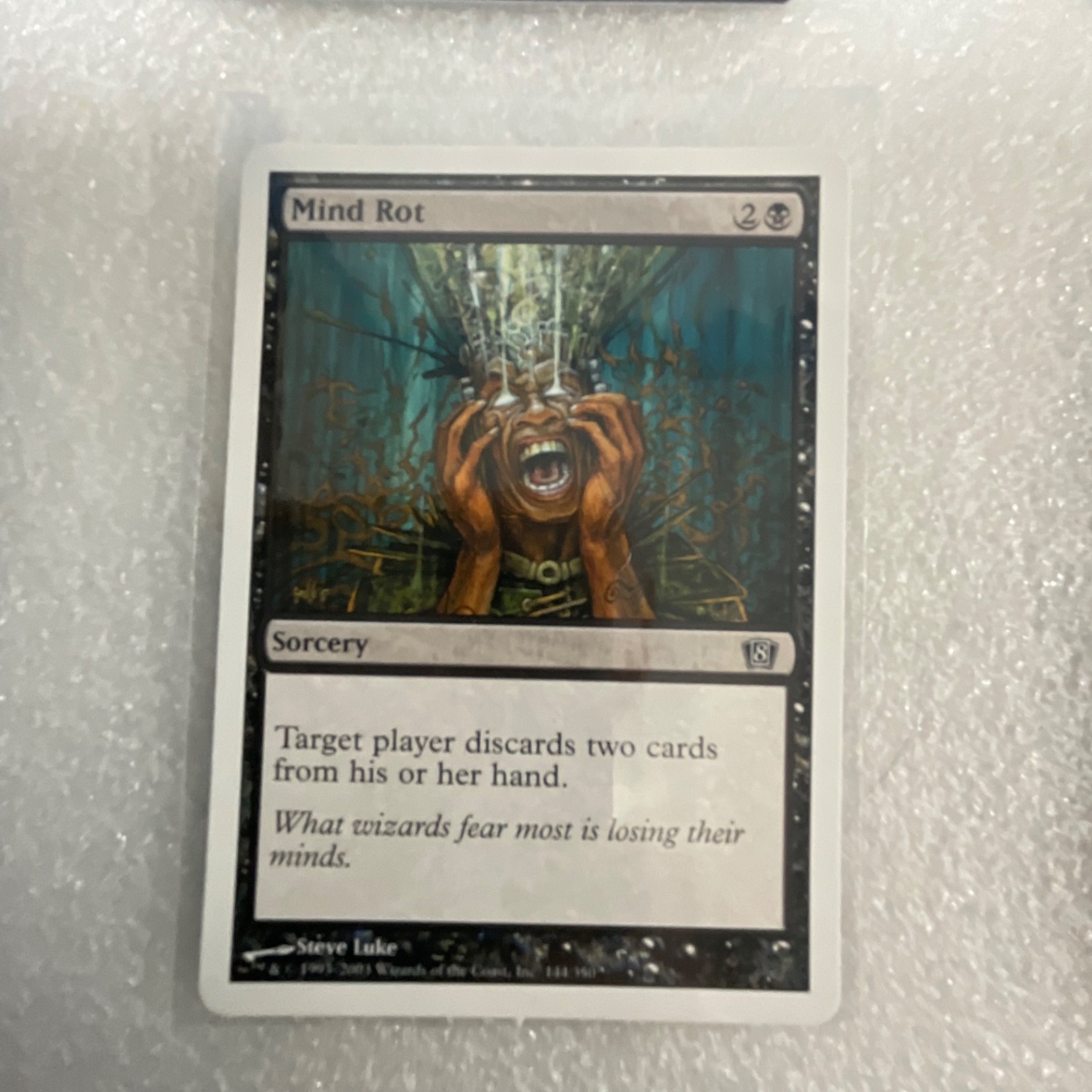 MTG 20 Card Black Lot Mind Rot Mephitic Ooze Mindstab Thrull Mixed Sets - Image 5