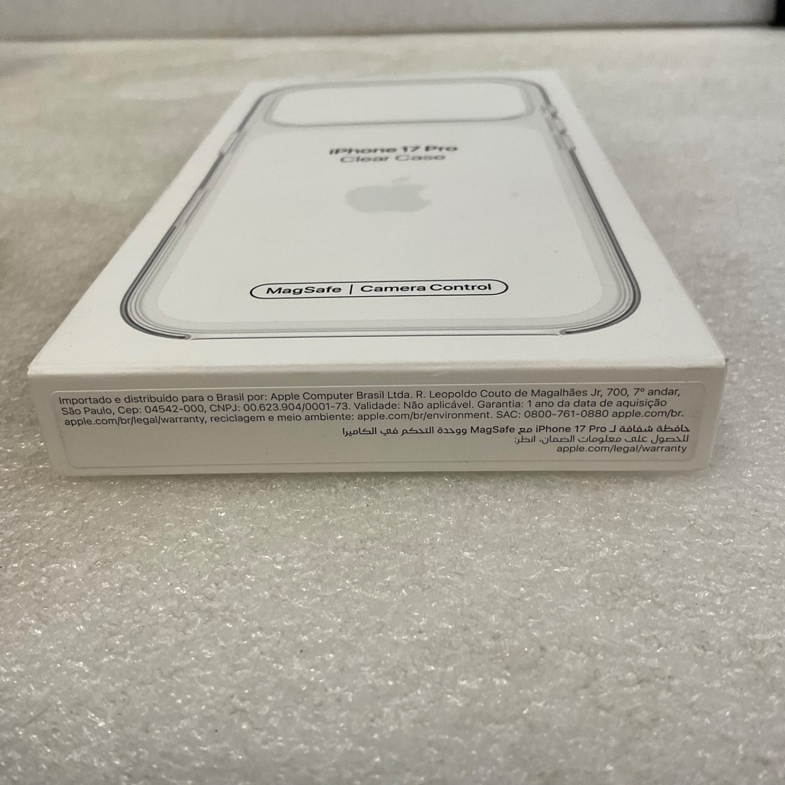 Apple iPhone 17 Pro Clear Case MagSafe Camera Control A3564 Open Box - Image 4