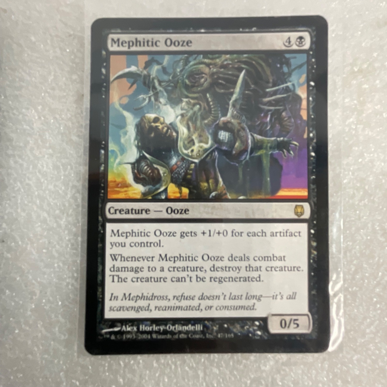 MTG 20 Card Black Lot Mind Rot Mephitic Ooze Mindstab Thrull Mixed Sets - Image 11