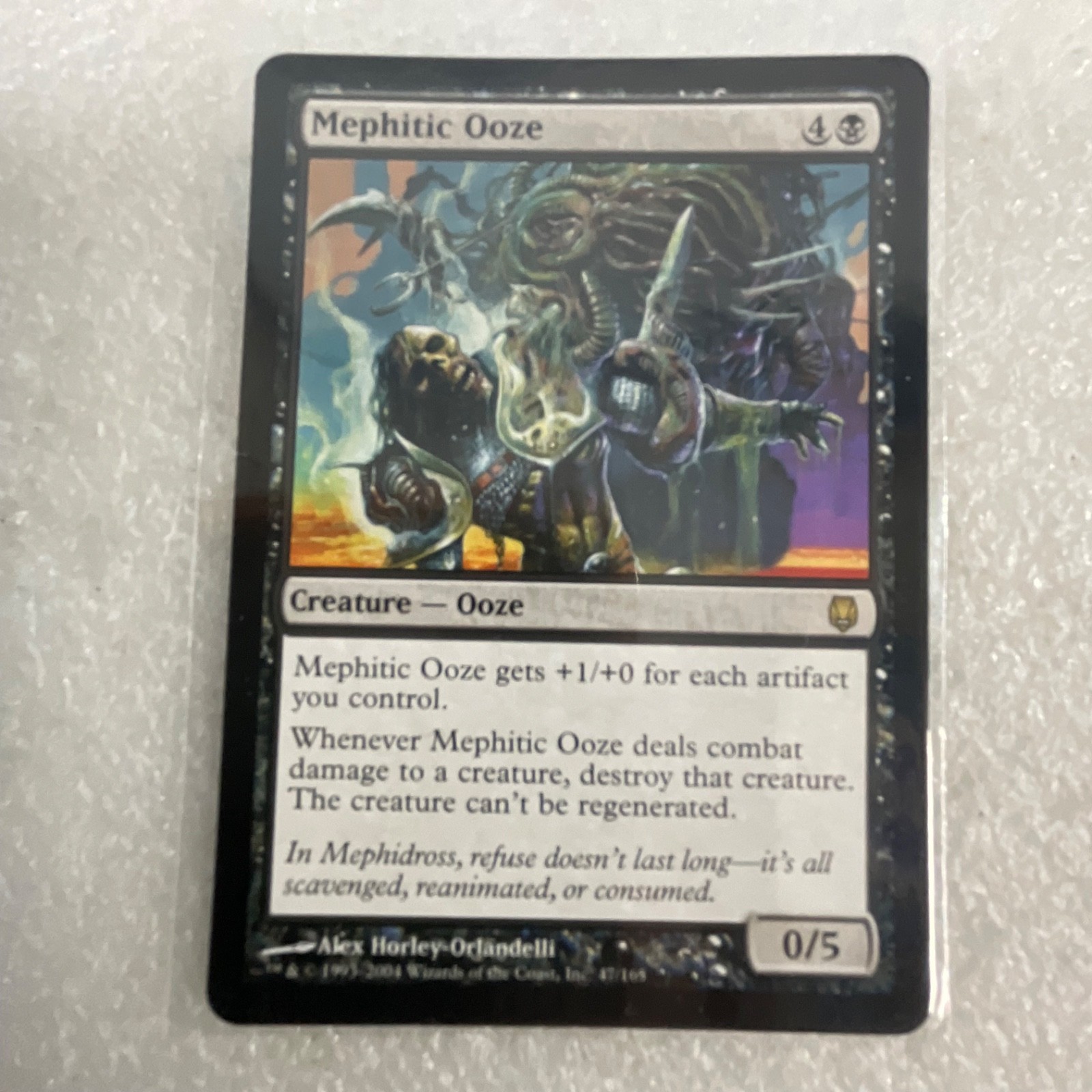 MTG 20 Card Black Lot Mind Rot Mephitic Ooze Mindstab Thrull Mixed Sets - Image 13