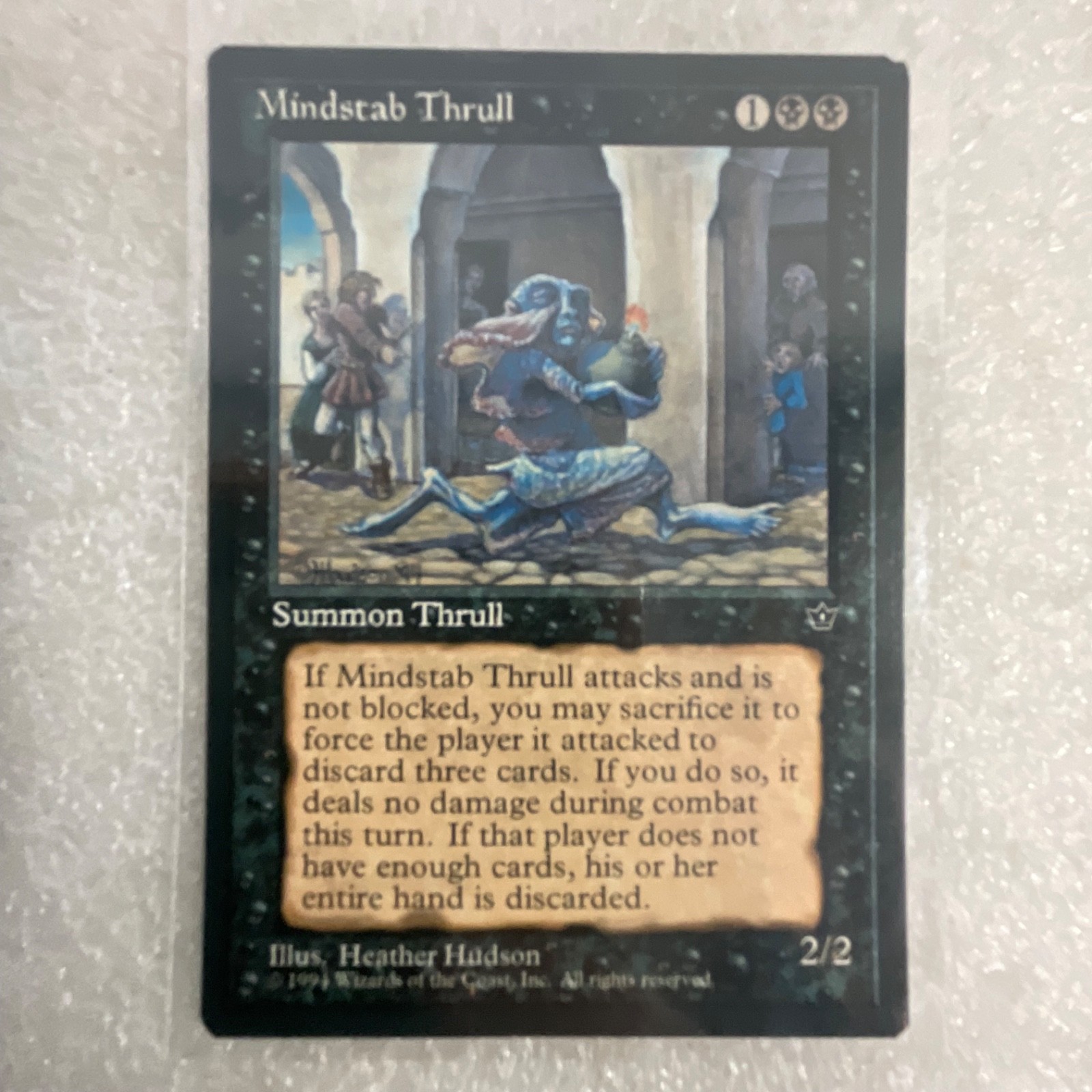 MTG 20 Card Black Lot Mind Rot Mephitic Ooze Mindstab Thrull Mixed Sets - Image 19