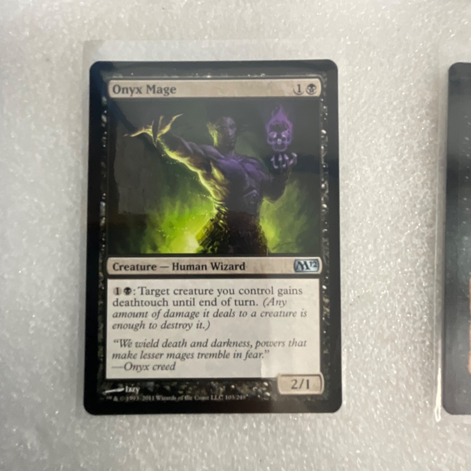 MTG 20 Card Black Lot Paralyze Onyx Mage Painful Memories Mixed Sets - Image 4