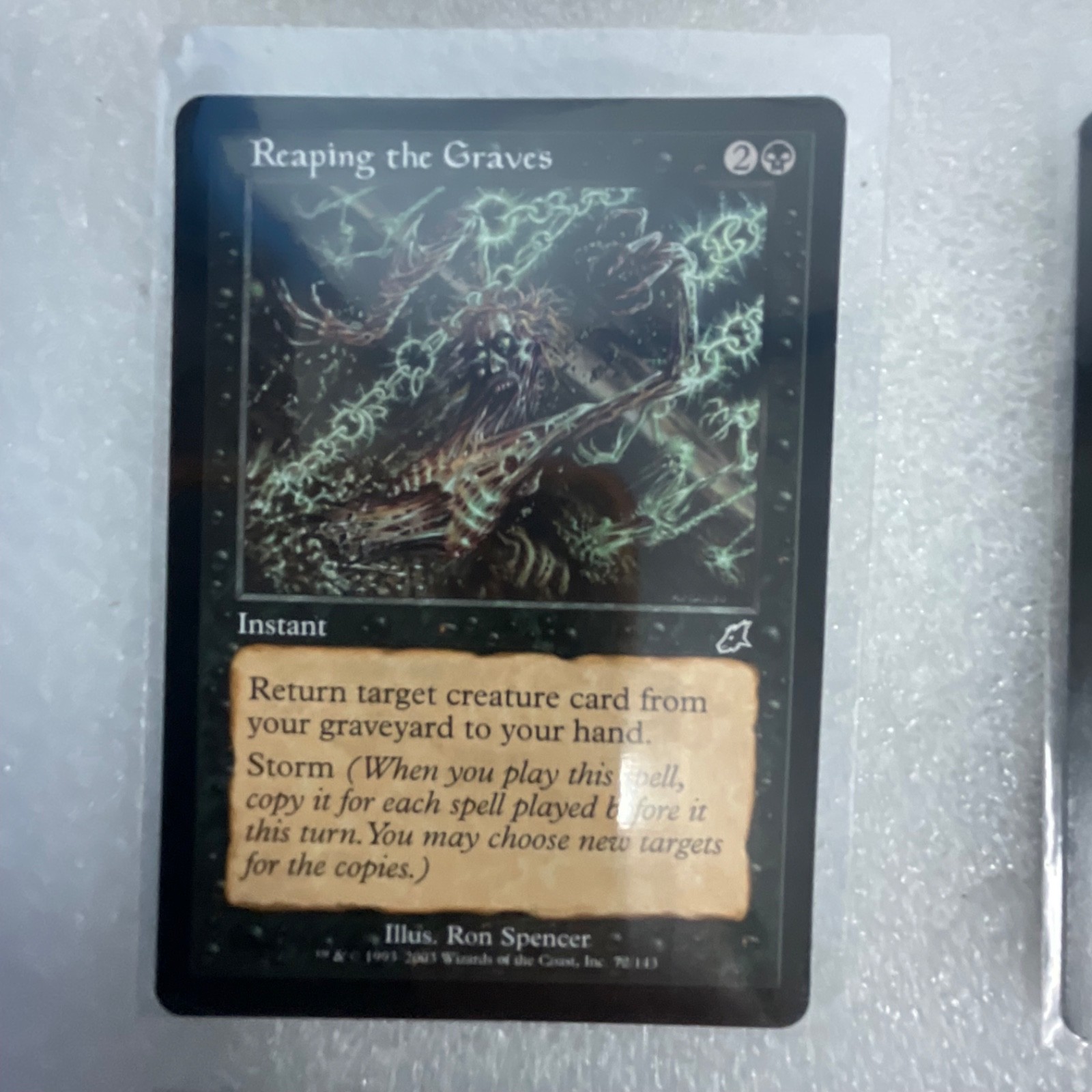 MTG 20 Card Black Lot Reassembling Skeleton Scathe Zombies Mixed Sets - Image 4