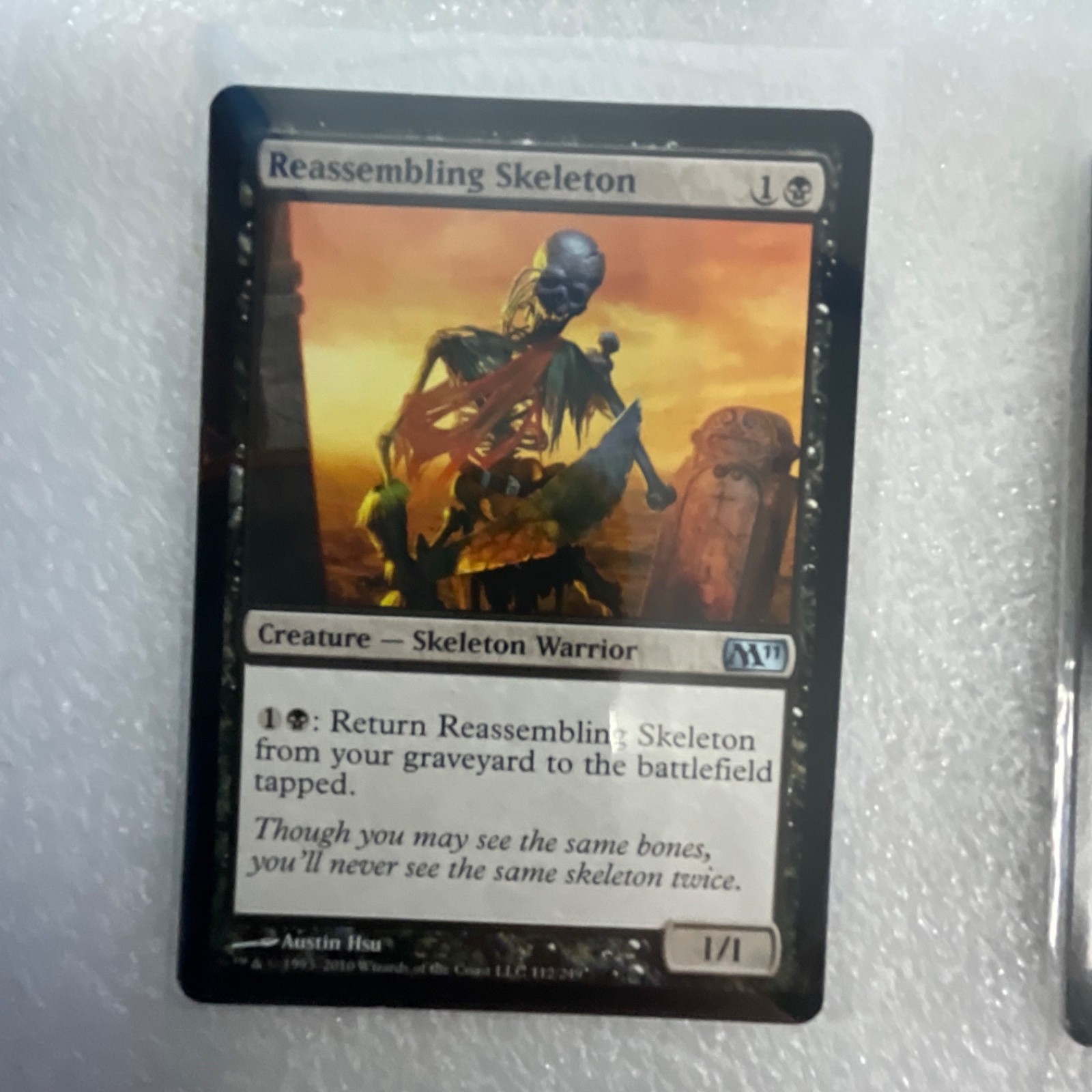 MTG 20 Card Black Lot Reassembling Skeleton Scathe Zombies Mixed Sets - Image 5