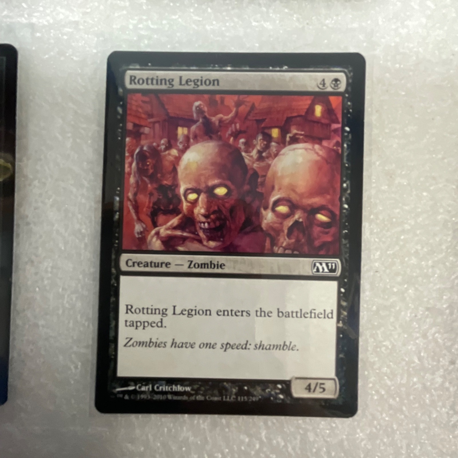 MTG 20 Card Black Lot Reassembling Skeleton Scathe Zombies Mixed Sets - Image 14