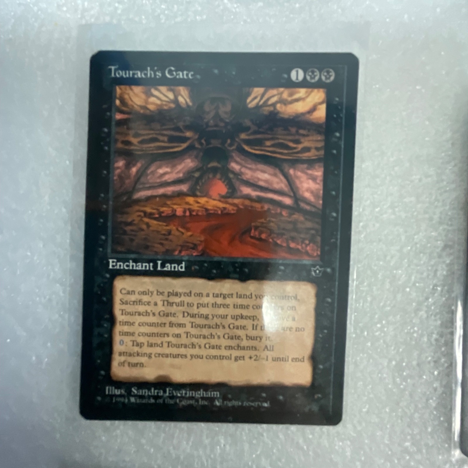 MTG 20 Card Black Lot Tourach’s Gate Unholy Strength Mixed Sets - Image 5