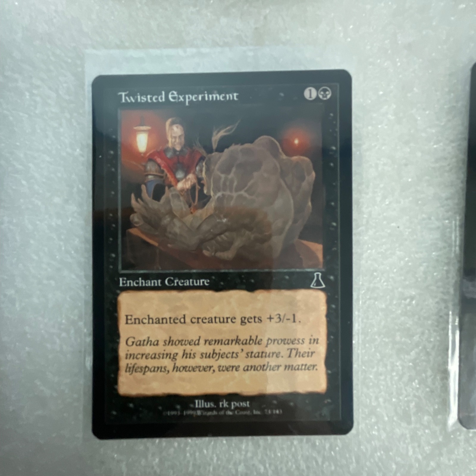 MTG 20 Card Black Lot Tourach’s Gate Unholy Strength Mixed Sets - Image 12