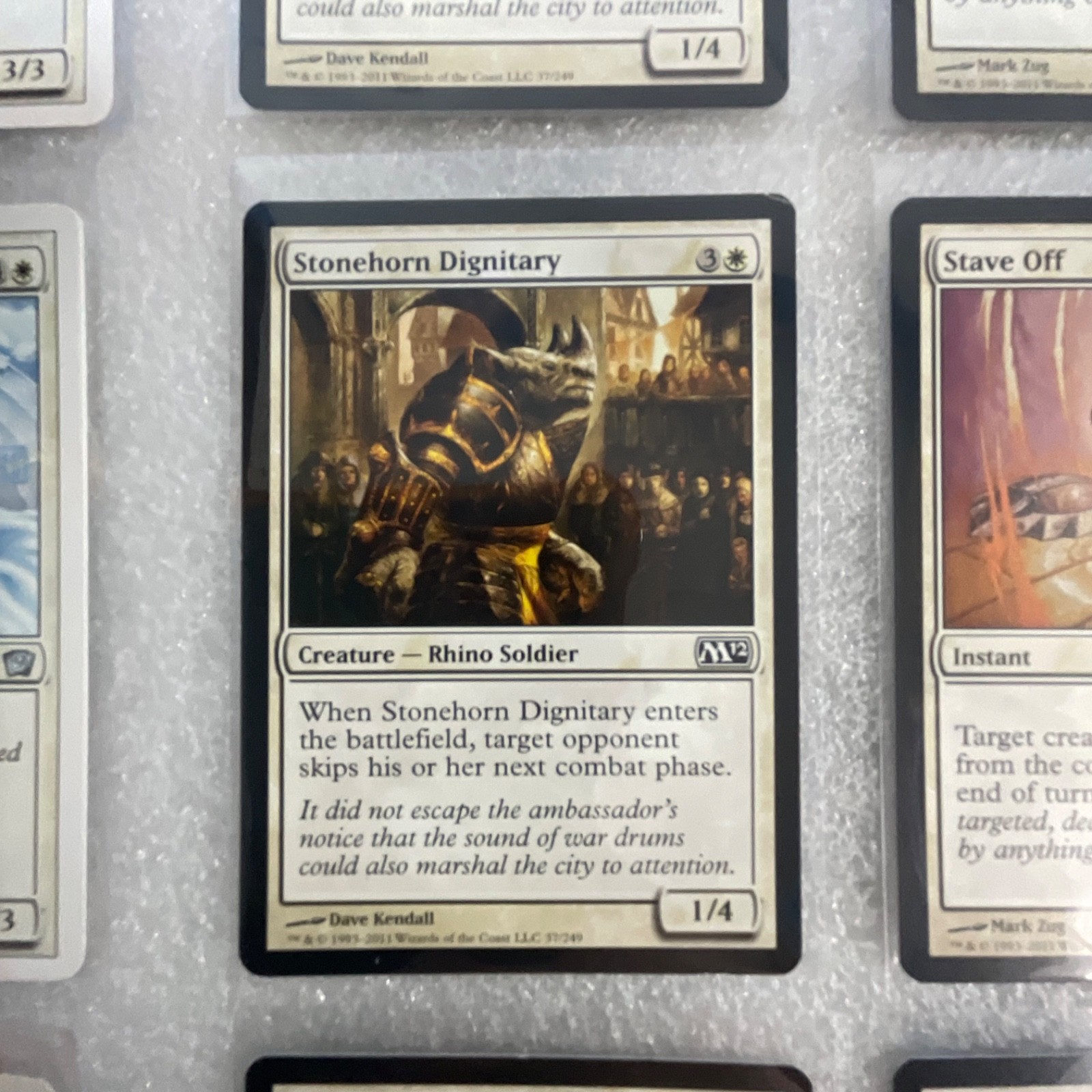 MTG 20 Card White Lot M12 Mixed w/ Pacifism Gideon's Lawkeeper Griffin Sentinel - Image 8
