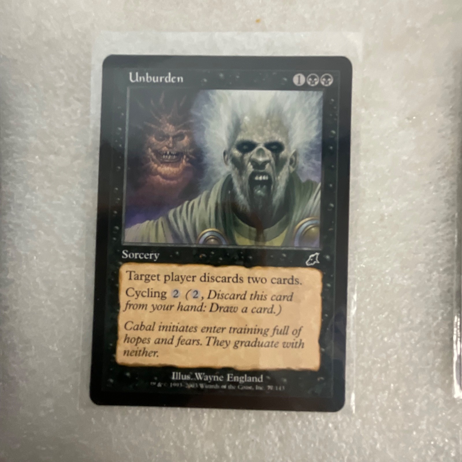 MTG 20 Card Black Lot Tourach’s Gate Unholy Strength Mixed Sets - Image 17