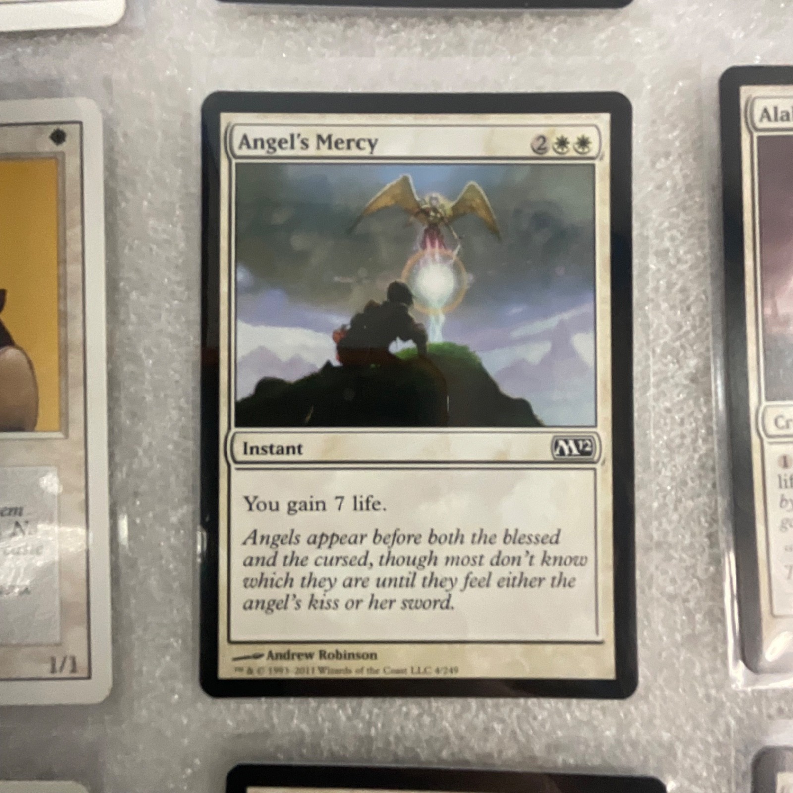 MTG 20 Card Lot Mixed Revised & M12 Disenchant Angel's Mercy Alabaster Mage - Image 16