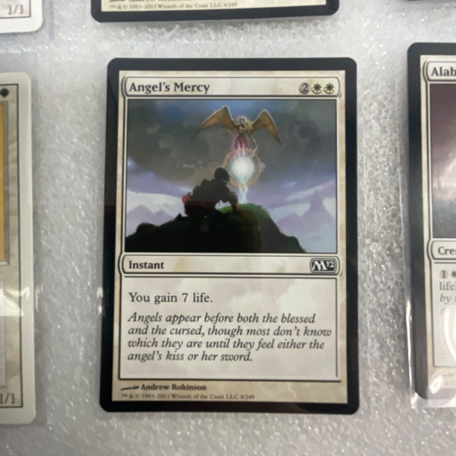 MTG 20 Card Lot Mixed Revised & M12 Disenchant Angel's Mercy Alabaster Mage - Image 15