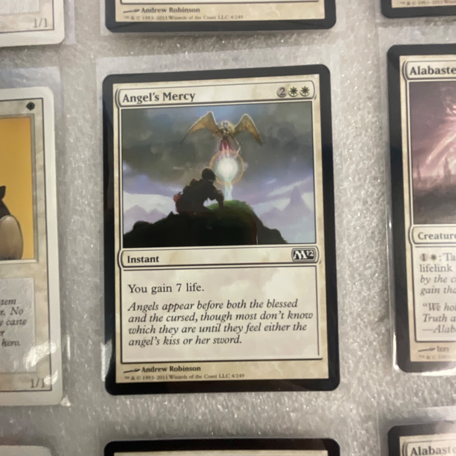 MTG 20 Card Lot Mixed Revised & M12 Disenchant Angel's Mercy Alabaster Mage - Image 17