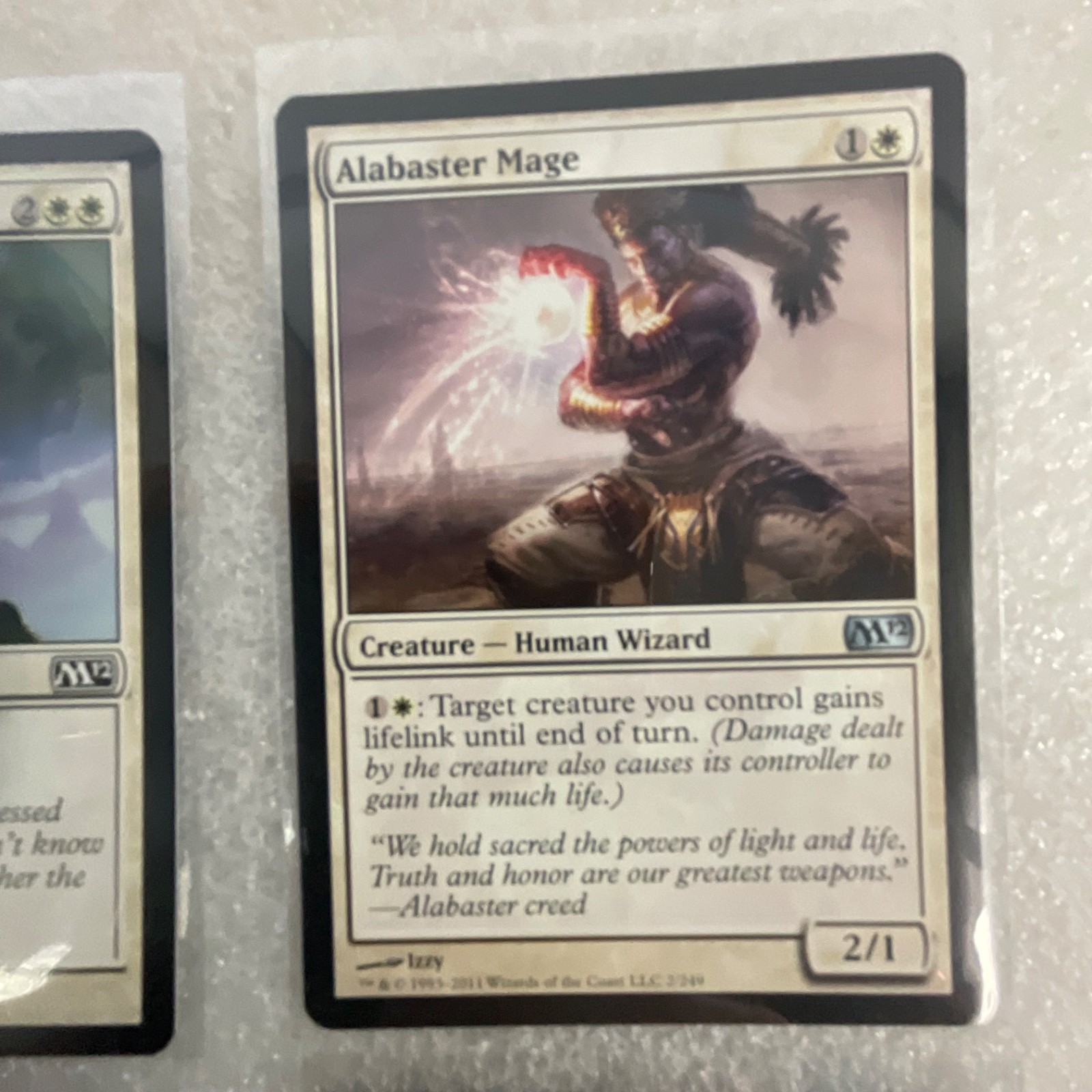 MTG 20 Card Lot Mixed Revised & M12 Disenchant Angel's Mercy Alabaster Mage - Image 19